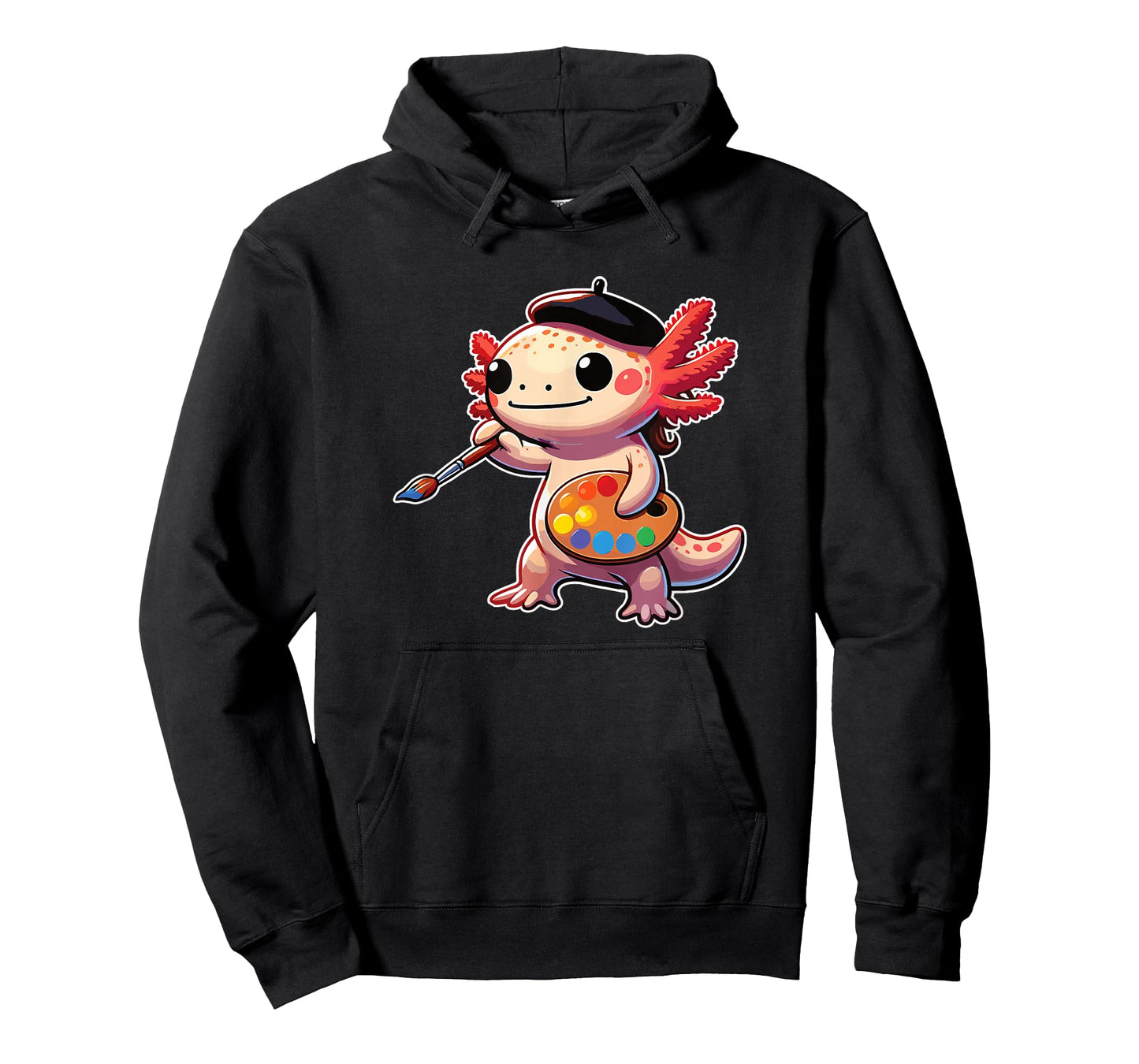 Painter Art Artist Axolotl T-Shirt