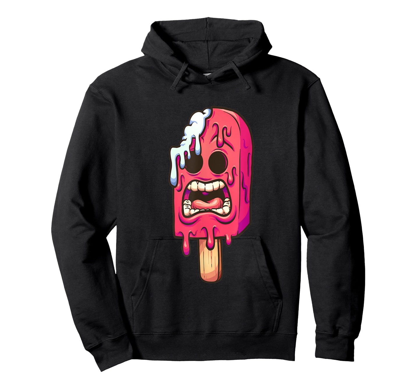 Melting zombie ice popsicle Halloween costume Gifts T-shirt