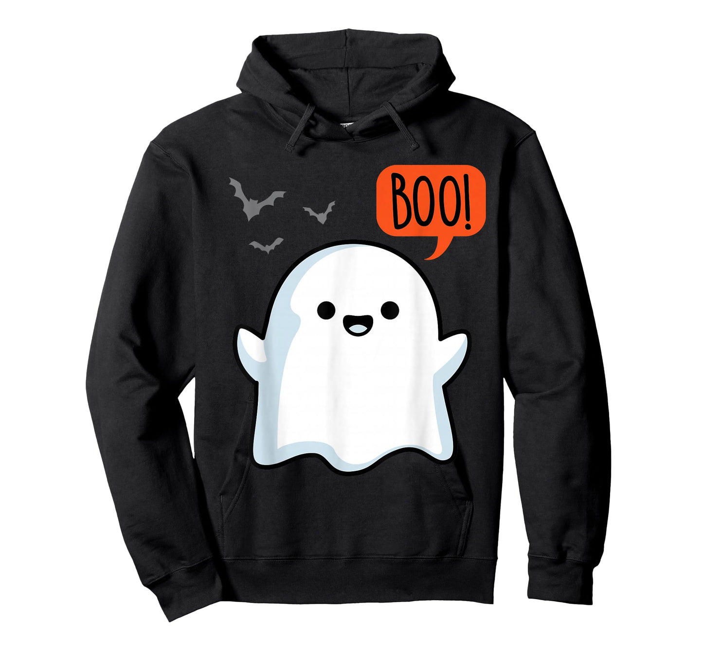 Ghost Saying Boo Spooky Halloween Cute toddler boys girls T-Shirt