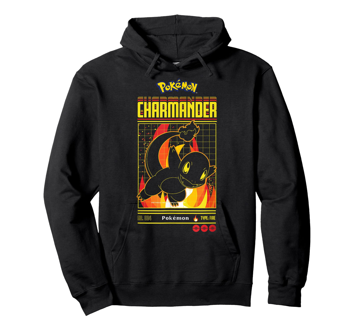 Pokémon - Charmander Retro Gamer T-Shirt