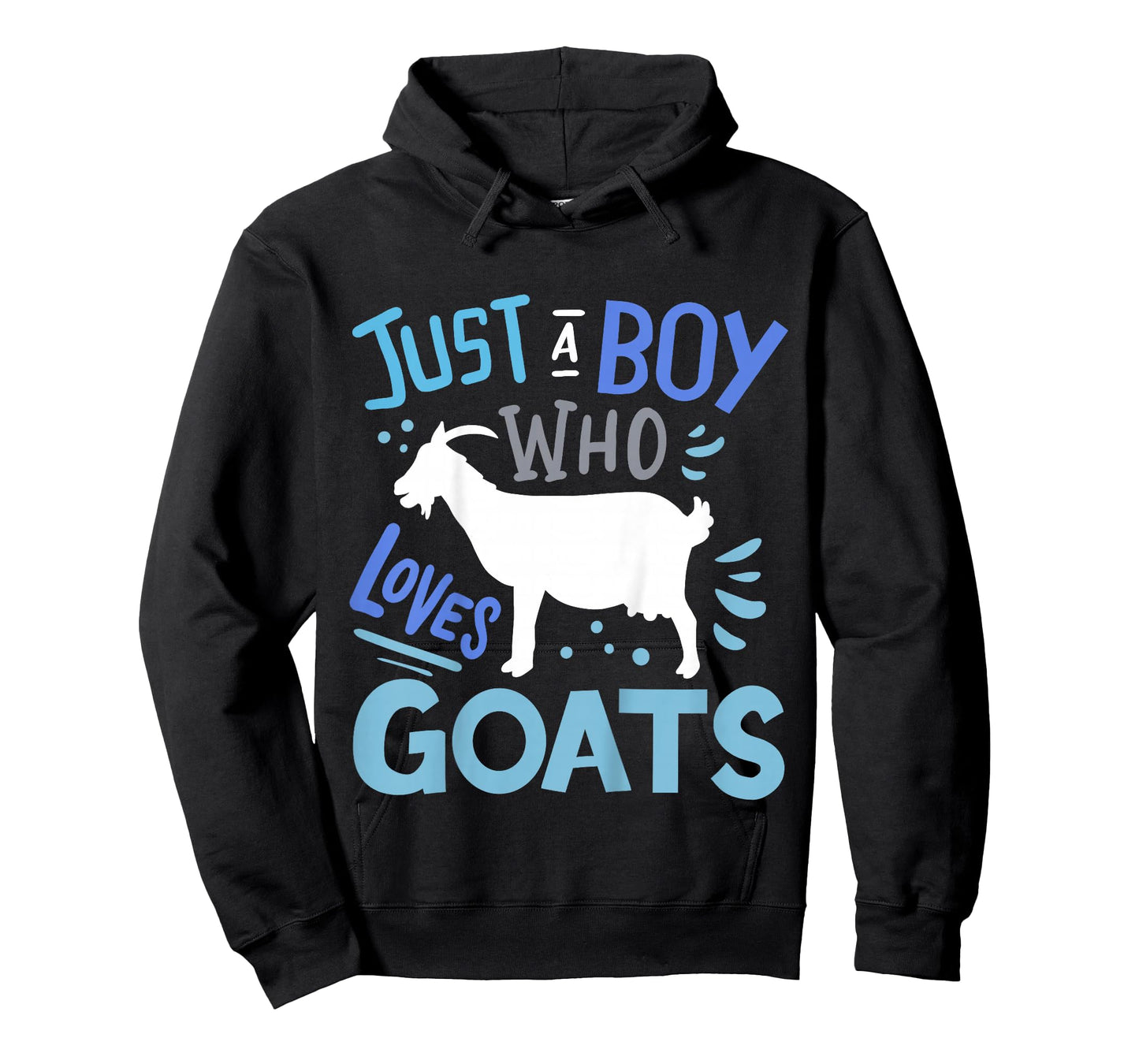 Kids Goat Just A Boy Who Loves Goats Gift T-Shirt