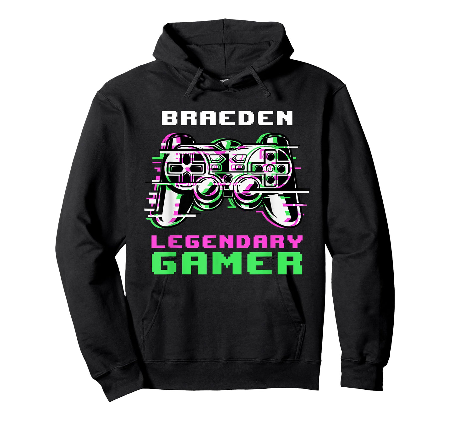 Braeden - Legendary Gamer - Personalized T-Shirt