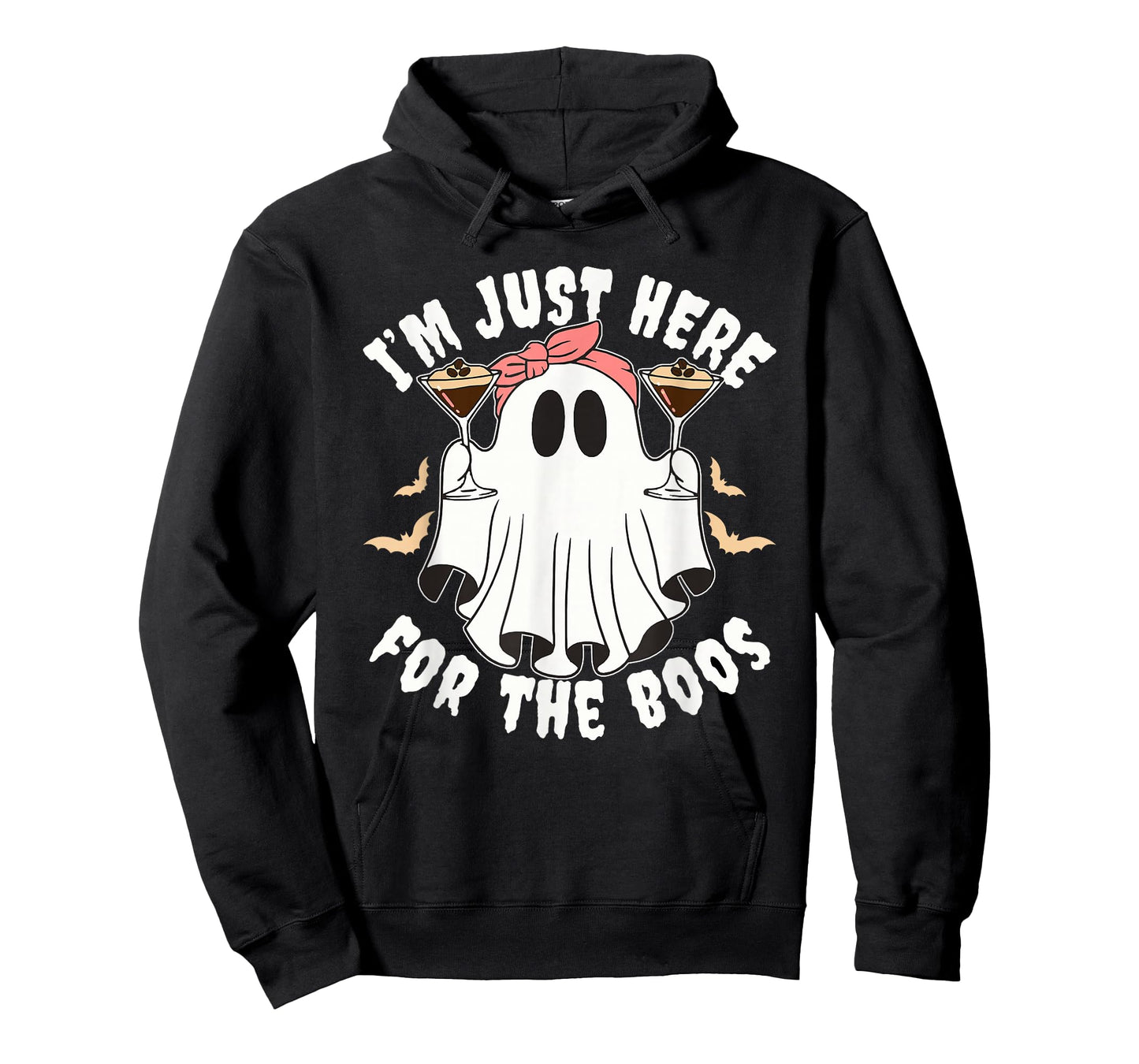 I'm Just Here for The Boos Women Halloween Espresso Martini T-Shirt
