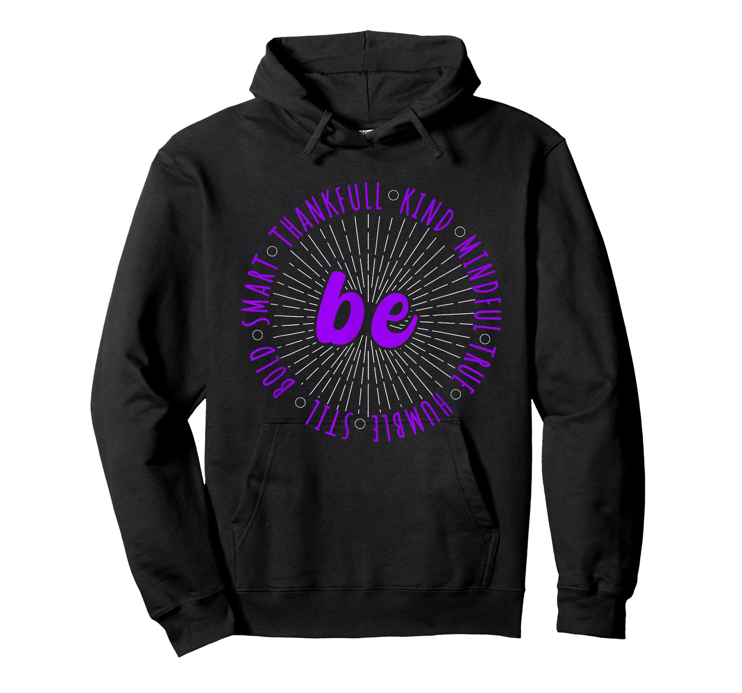 Purple Motivational Quote Positive Saying Life Slogan Purple T-Shirt