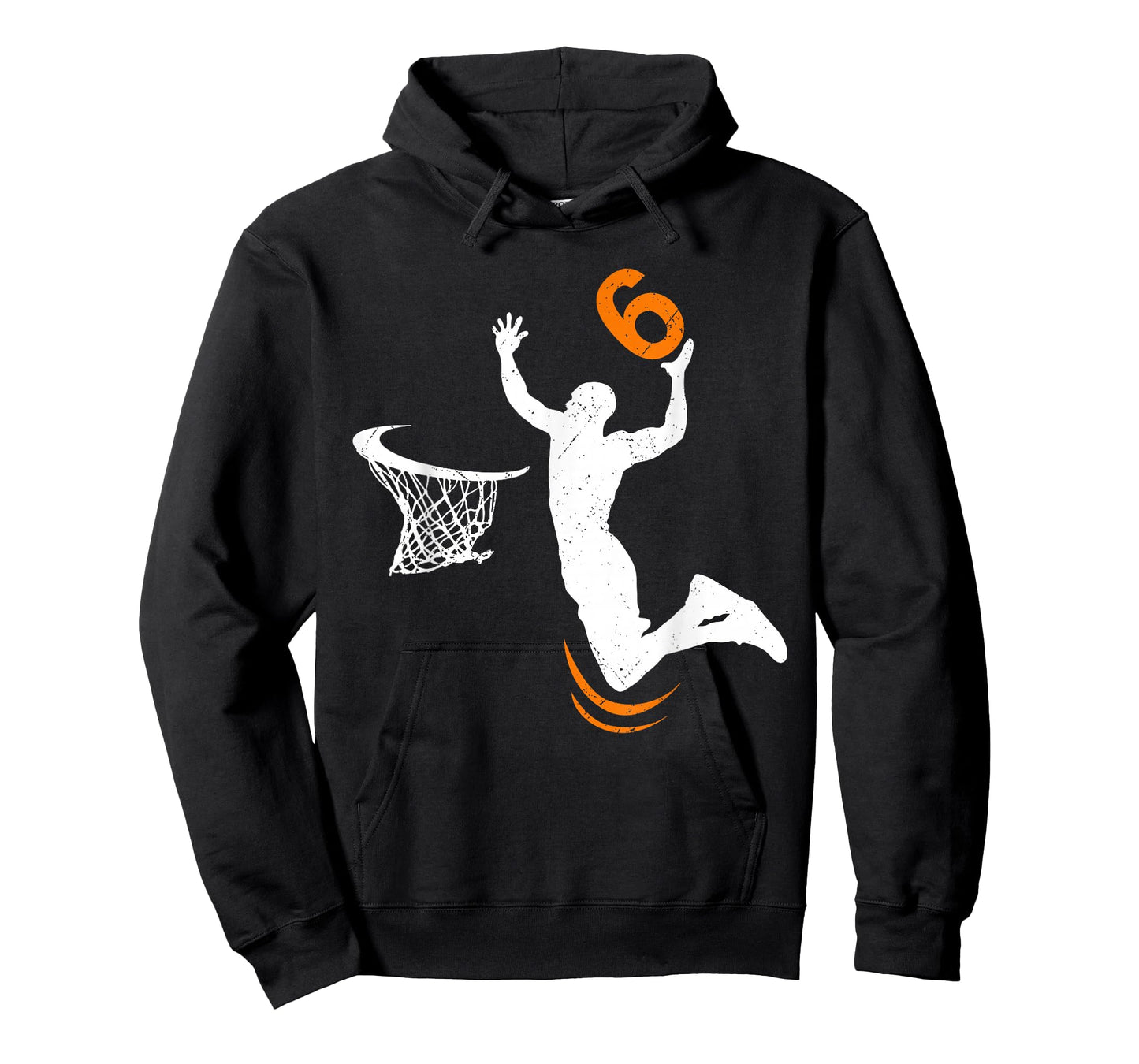 6 Year Old Basketball Dunk 6th Birthday Party Boys T-Shirt