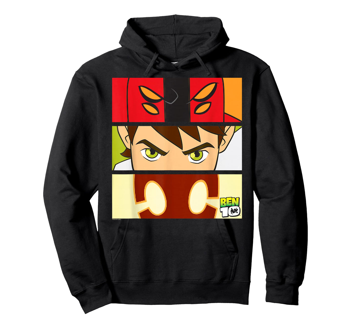 Ben 10 Alien Transformation Eyes Cartoon T-Shirt