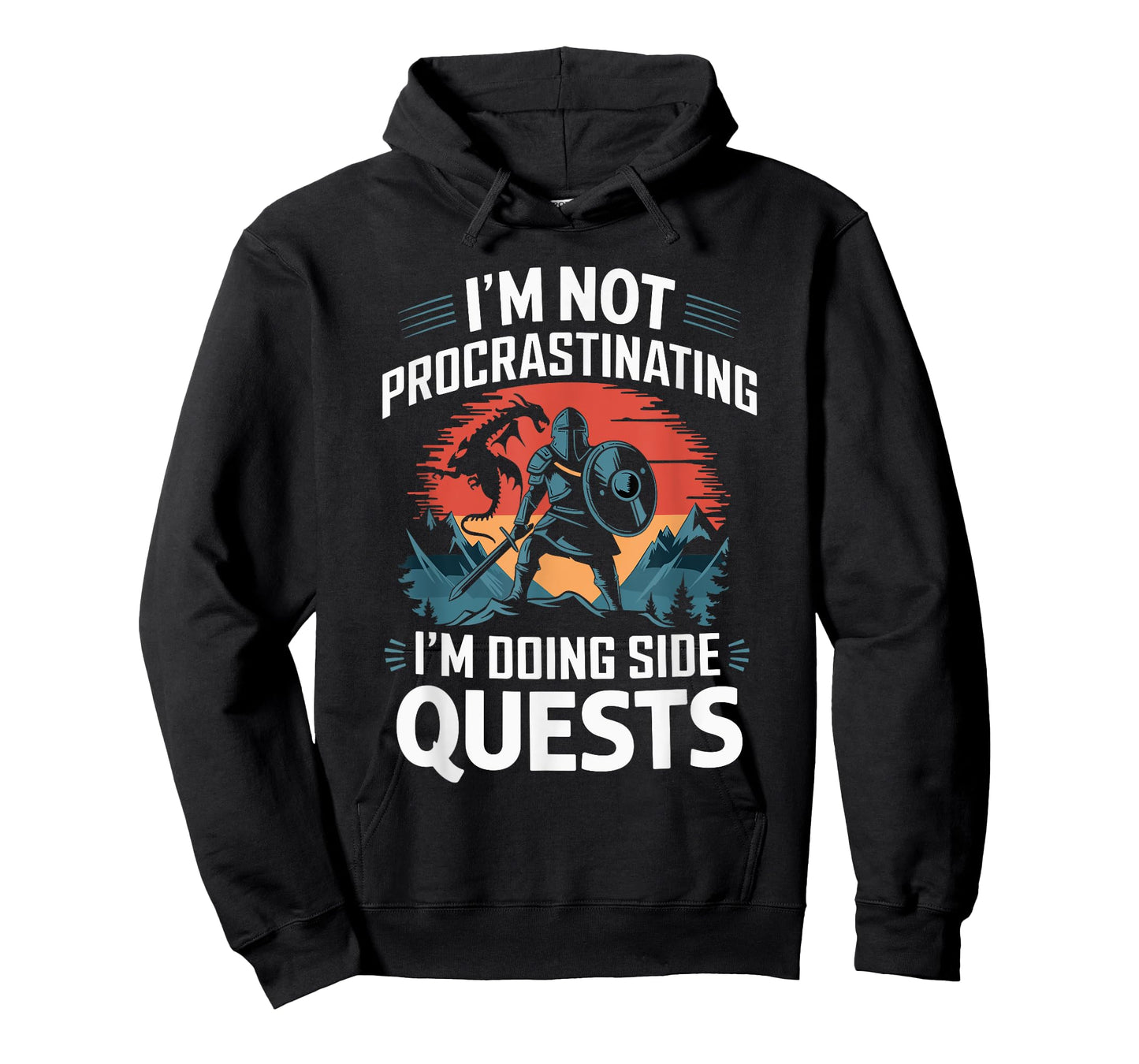 I'm Not Procrastinating Funny Side Quests Gamer T-Shirt