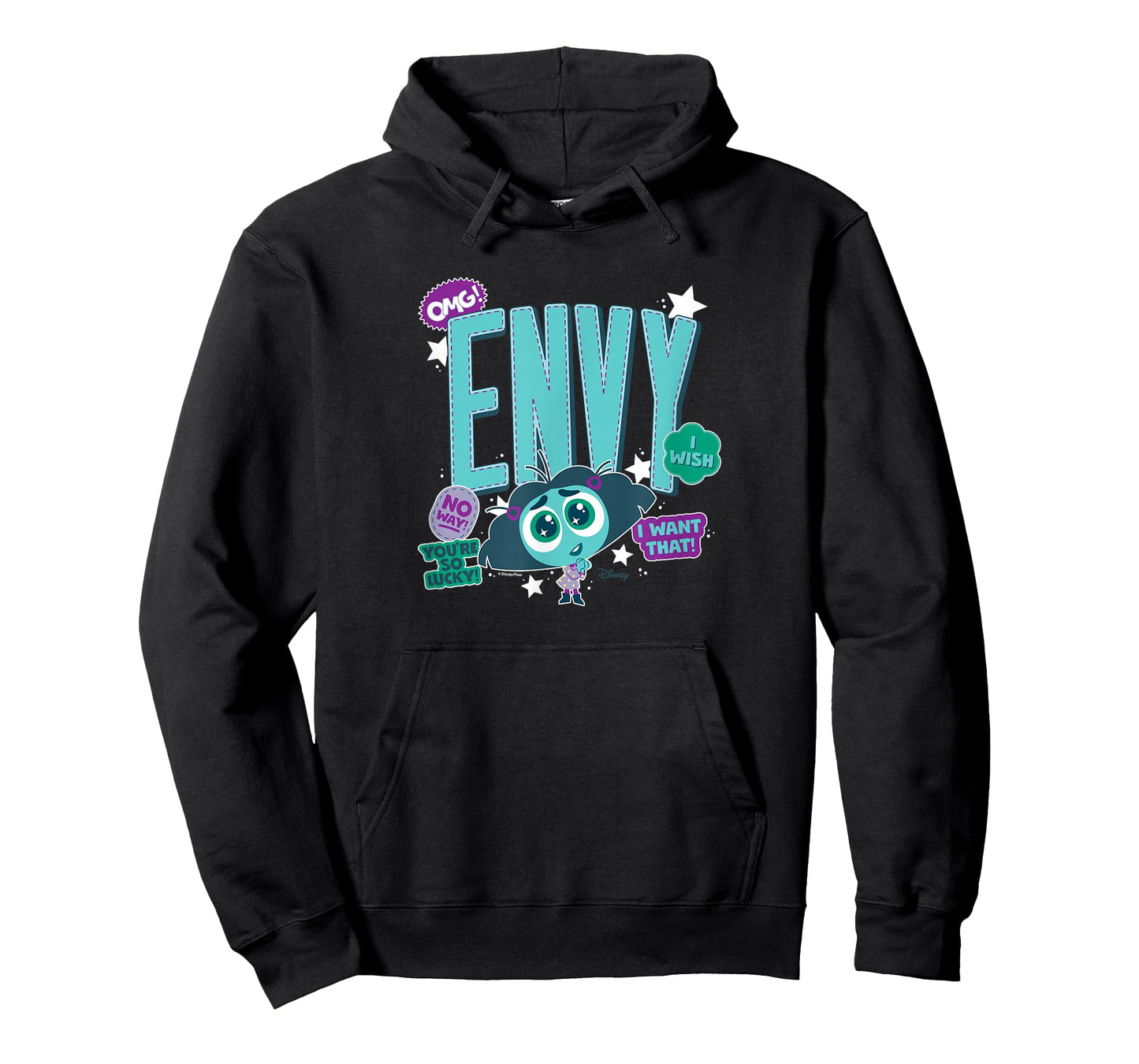 Inside Out 2 - Envy OMG I Want That I Wish No Way T-Shirt
