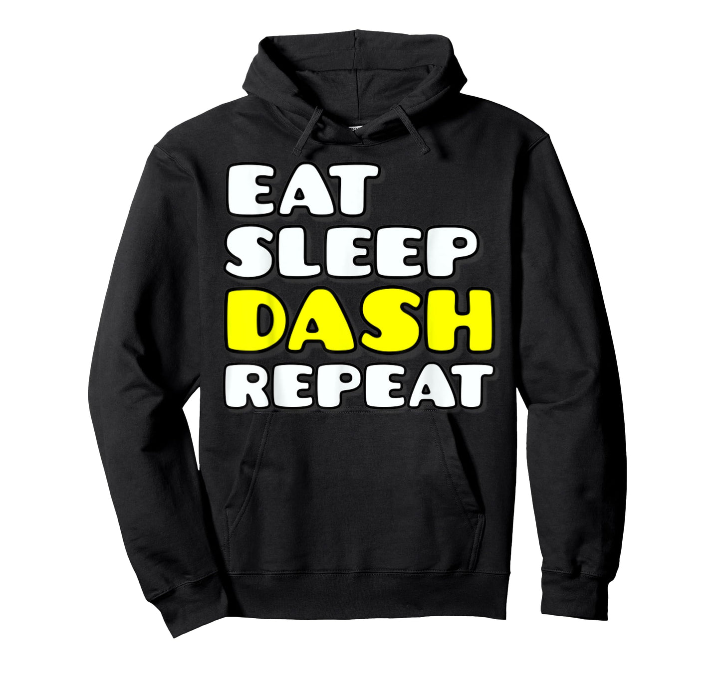 Eat Sleep Dash Repeat Video Game Geometry Video Gamer T-Shirt