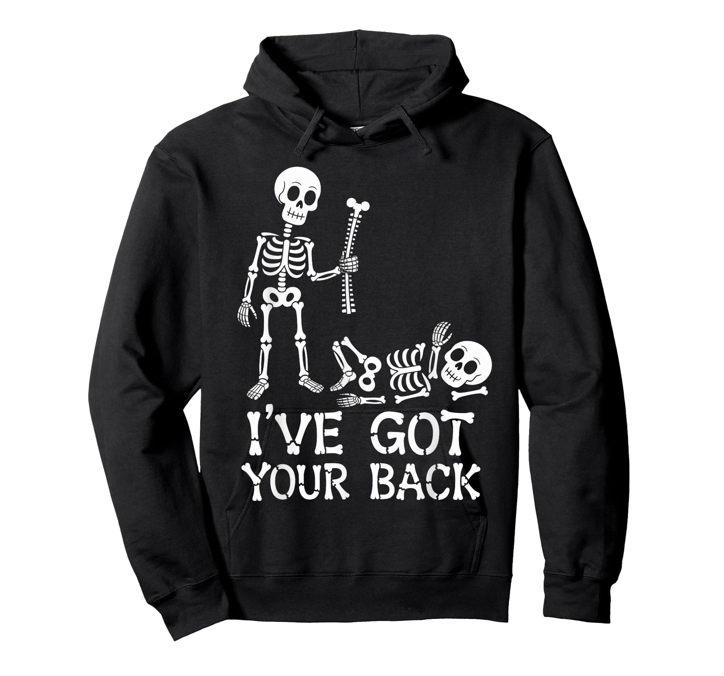 Halloween Skeletons Ive Got Your Back Costume Men Women Kids T-Shirt