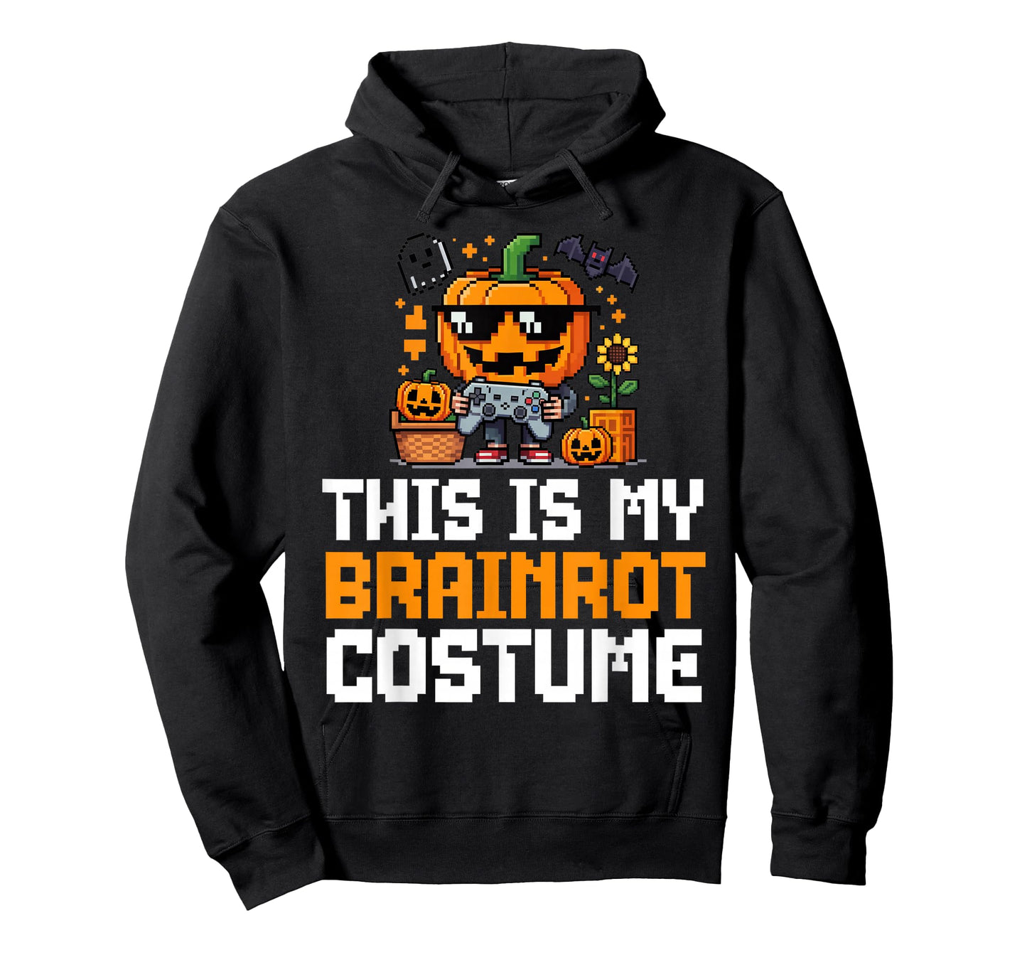 This is My Brain Rot Costume Halloween Shirt Kids Gamer T-Shirt