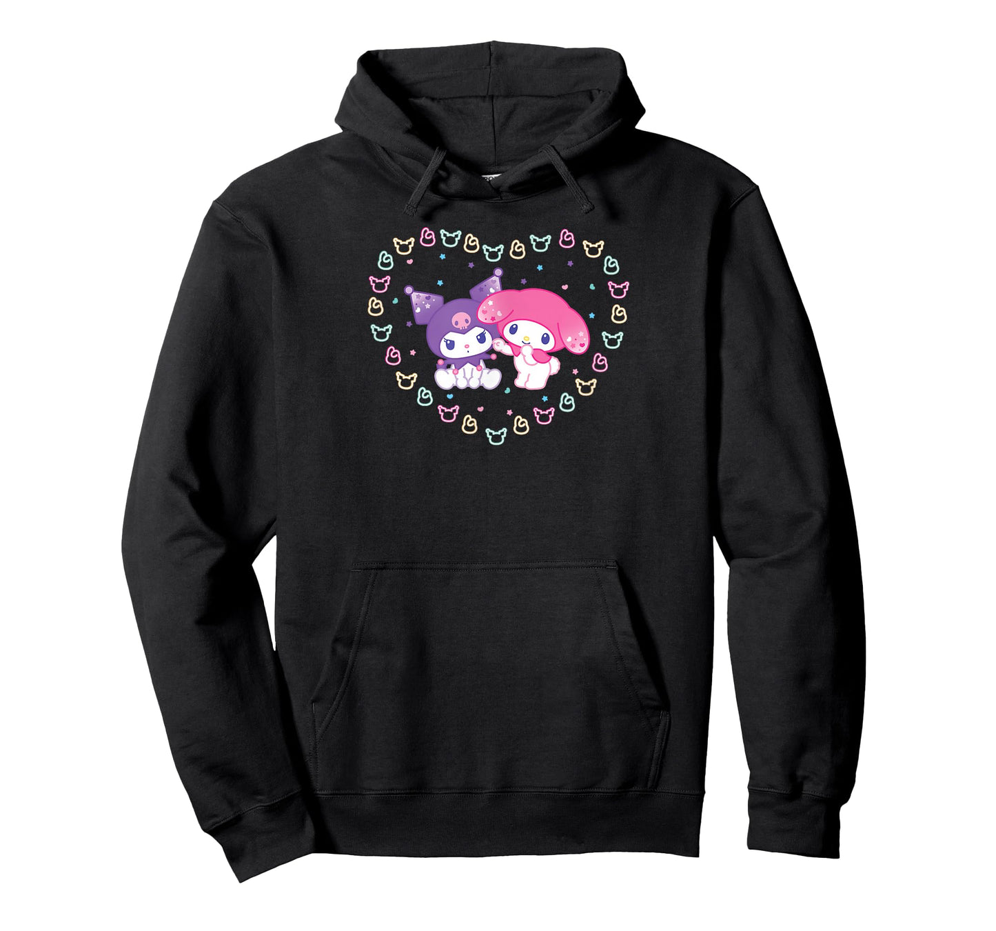 My Melody and Kuromi I Heart You T-Shirt