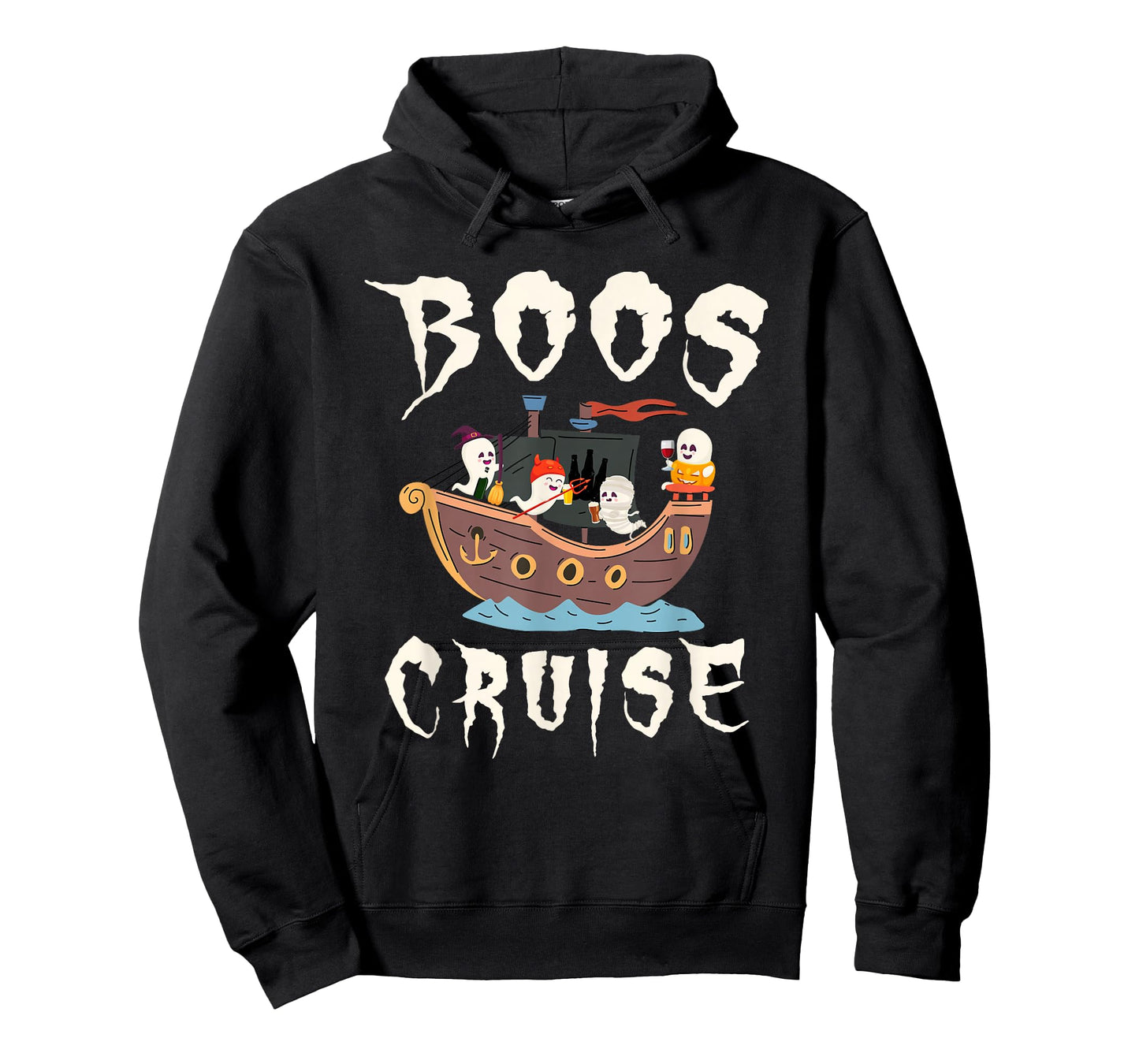 Halloween Party Wine Beer Drinking Boos Cruise T-Shirt
