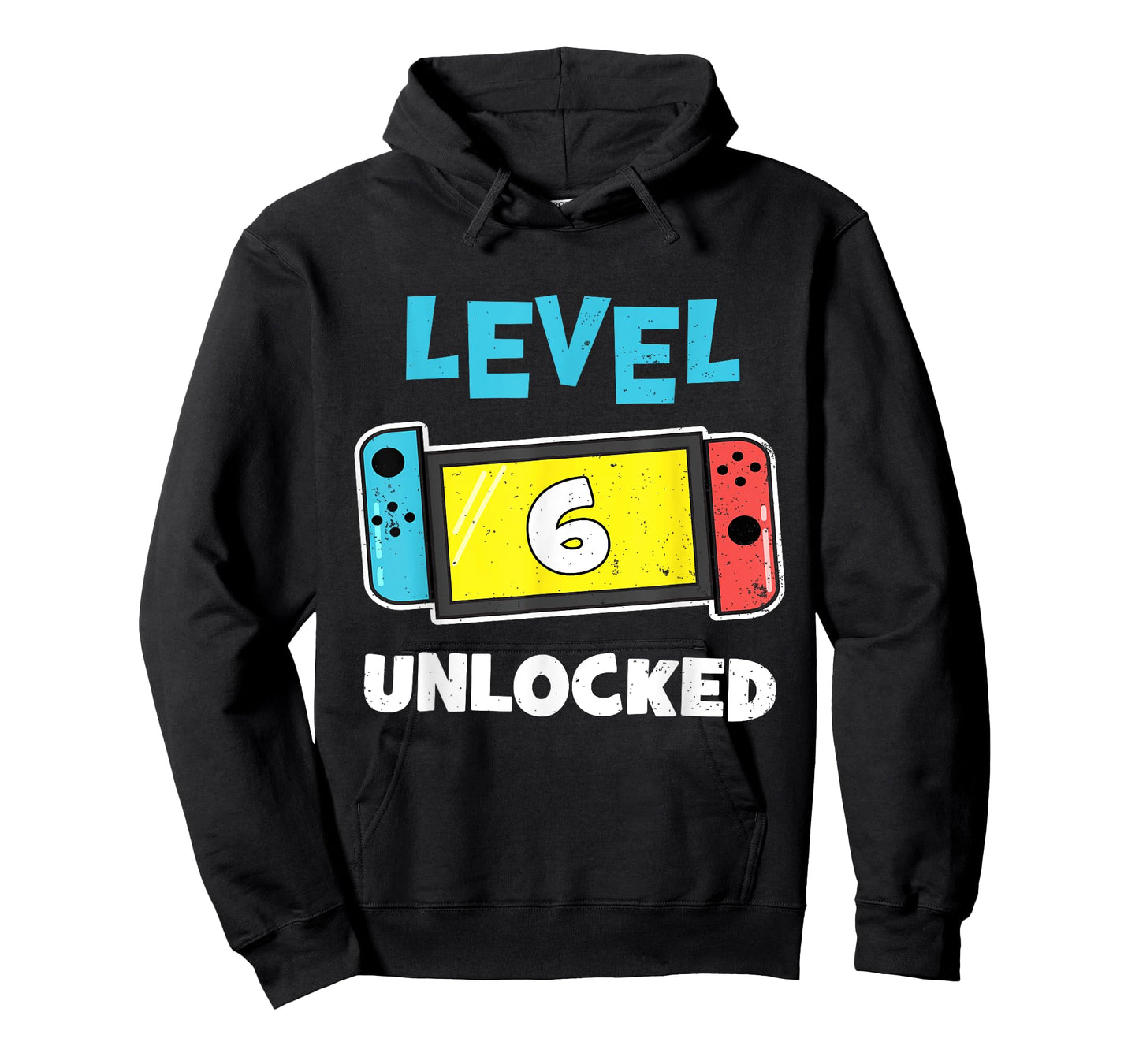 Level 6 unlocked Gamer 6th Birthday Gift Video Game lovers T-Shirt