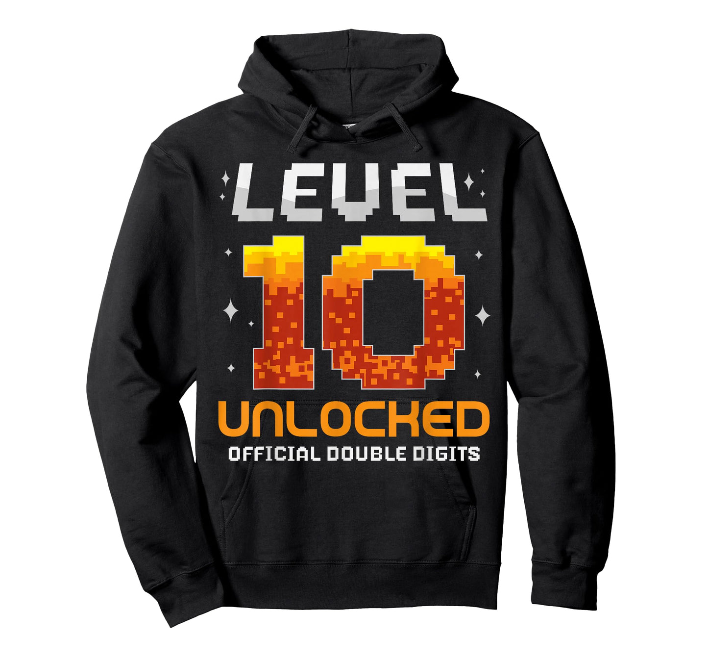 Level 10 Unlocked 10th Birthday Ten Years Old Gamer Gaming T-Shirt