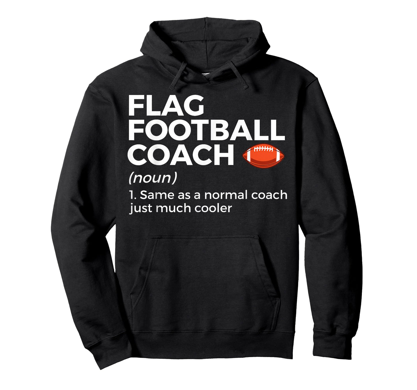 Funny Flag Football Coach Definition T-Shirt