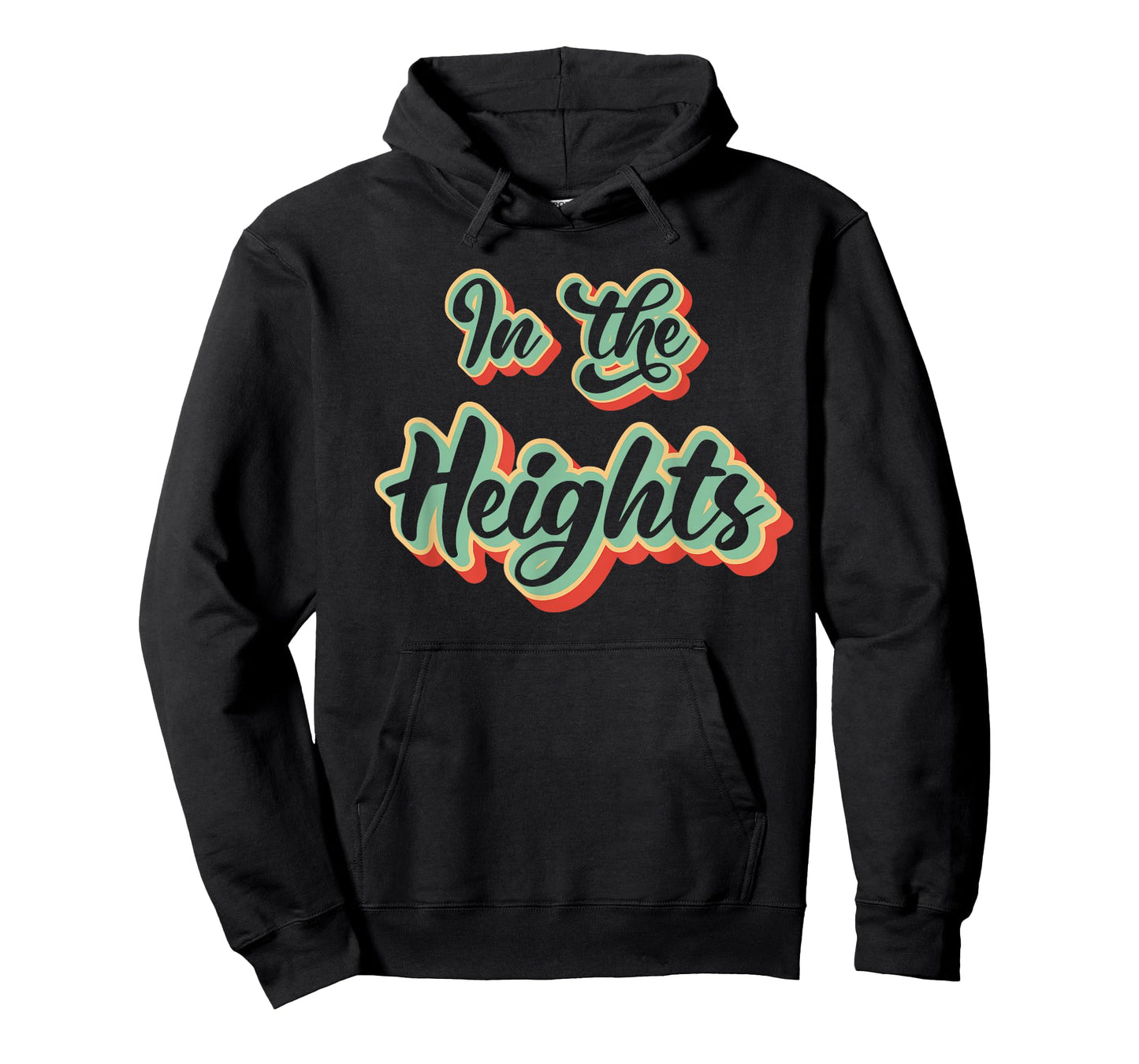 In New York the Washington Heights Black Unisex Adult T-Shirt