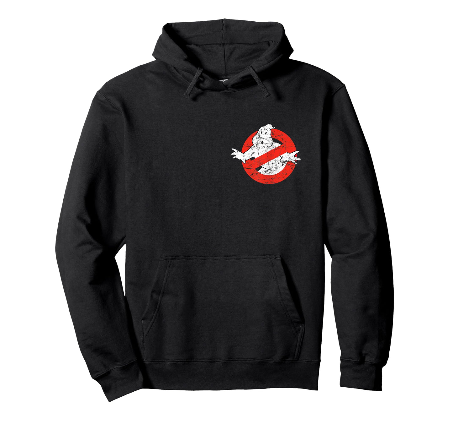 Ghostbusters Front and Back I Ain't Afraid Distressed Movie T-Shirt