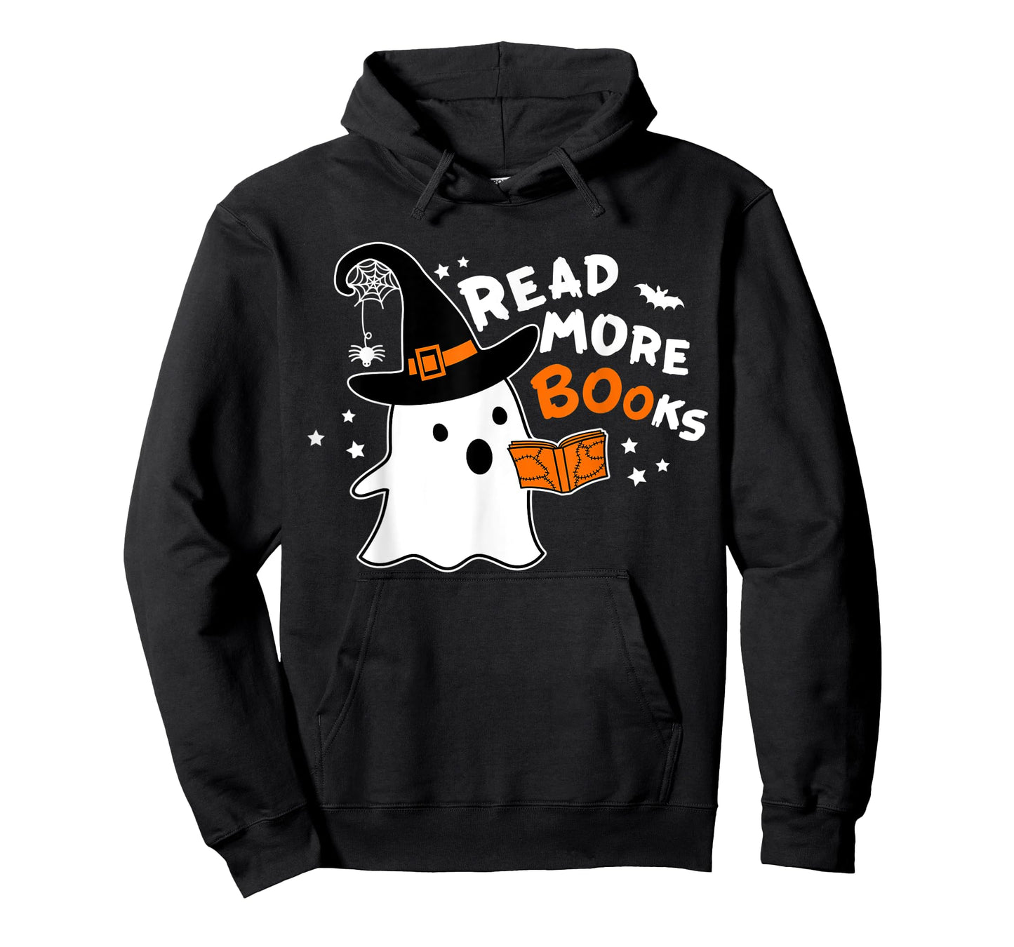 Read More Booooooks Bookish Spooky Teacher Retro Halloween T-Shirt for Men Women Kids