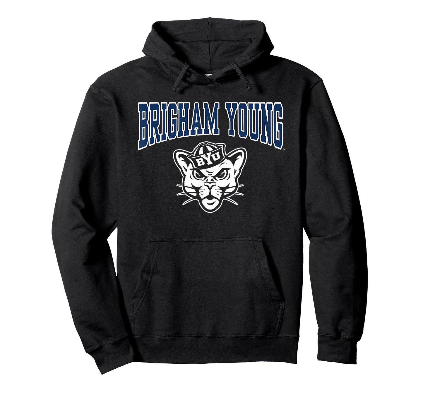 BYU Cougars Cosmo Mascot Blue Officially Licensed T-Shirt