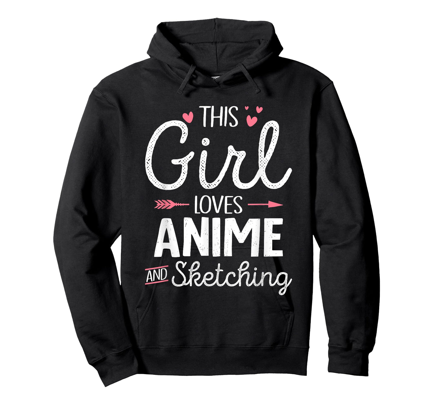 This Girl Loves Anime And Sketching Japan Anime Girls T-Shirt