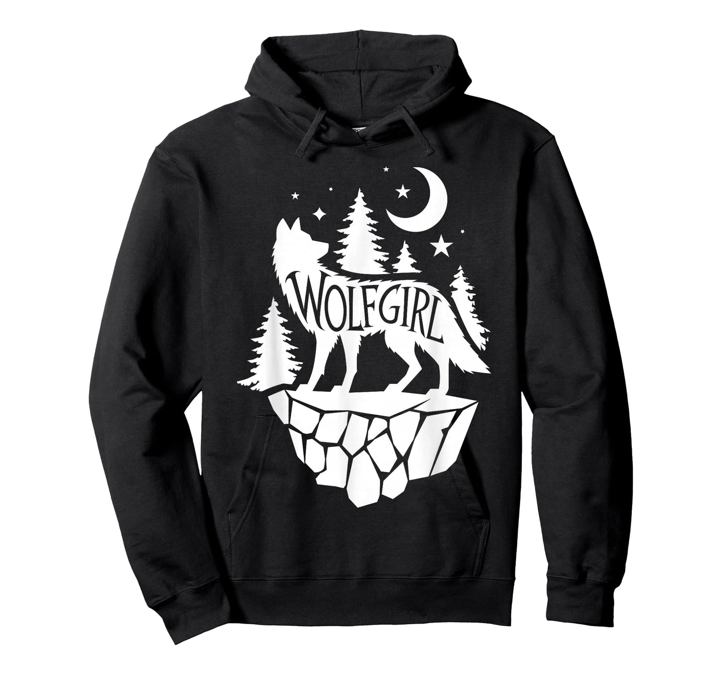 Cute Wolf Art for Women Girls Howling Wolves Wolf Lover T-Shirt