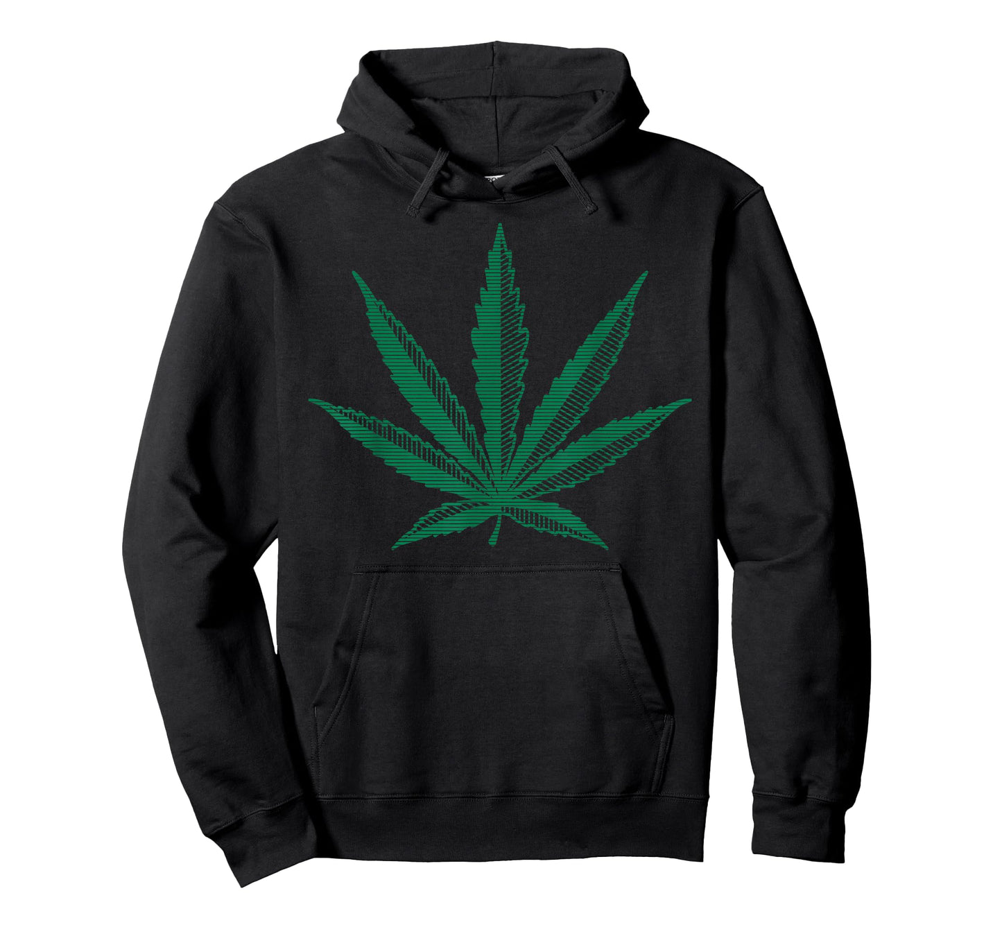 Vintage Pot Leaf T-Shirt Marijuana Hemp Green Graphic Art T-Shirt