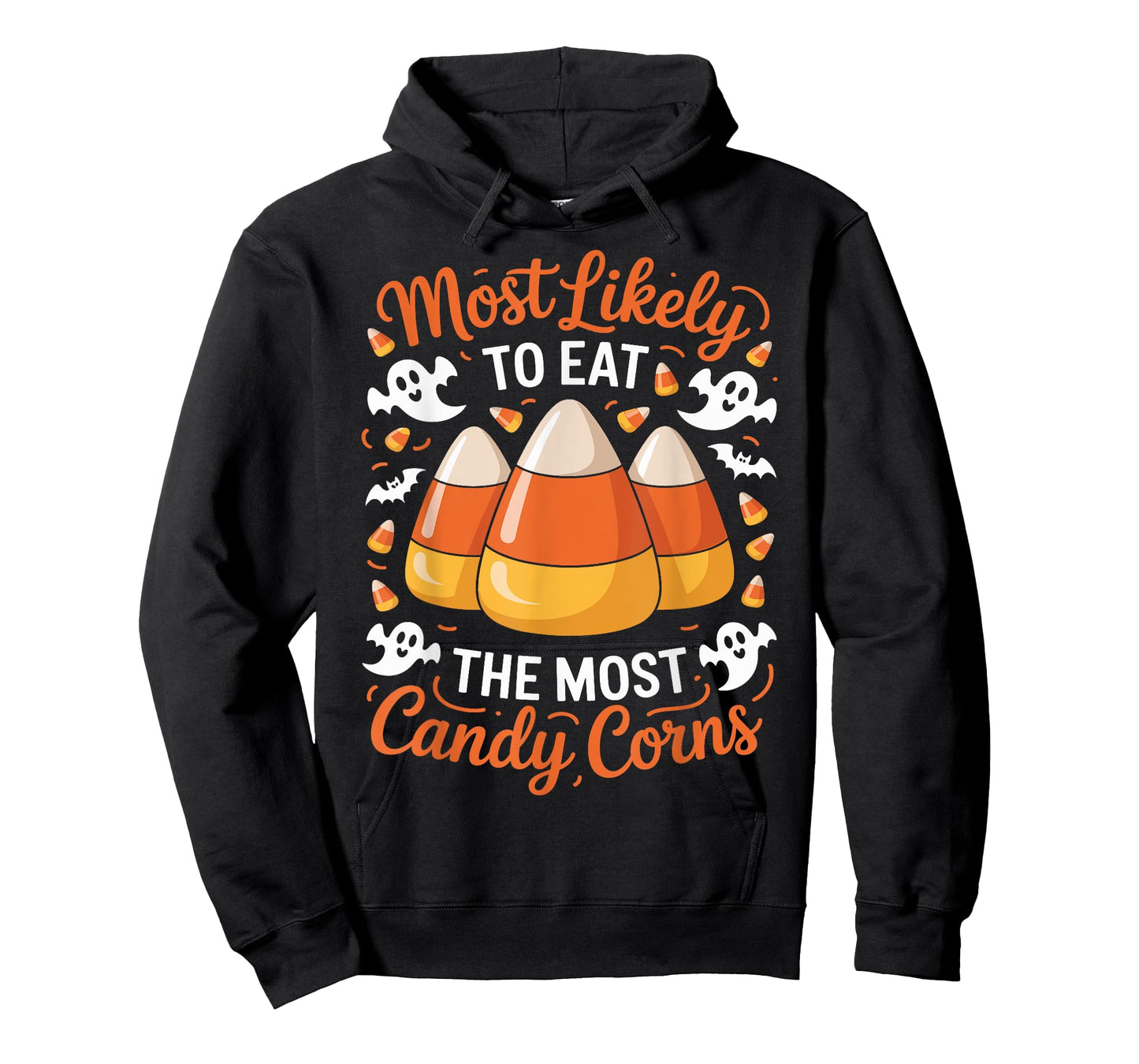 Most Likely To Eat Candy Corns Spooky Halloween Costume T-Shirt