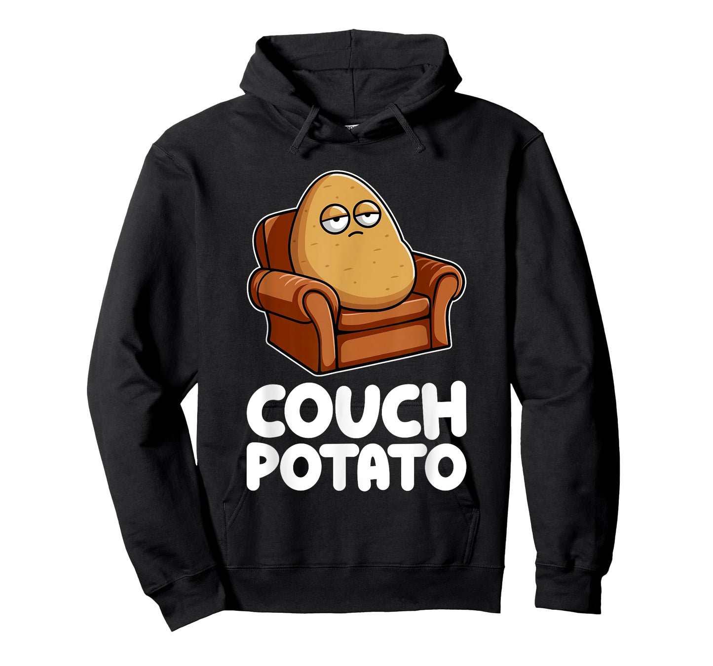 Potato Lazy Tired Vegetable Food Humor Funny Pun Dad Mom T-Shirt