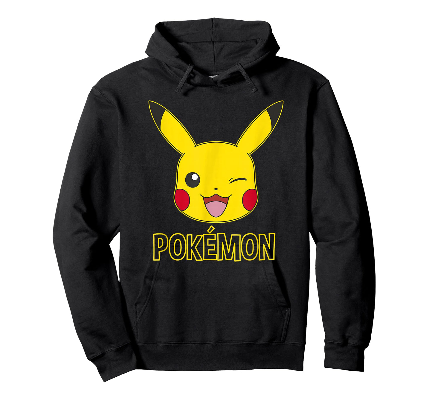Pokémon Pikachu Cute Wink Classic Logo T-Shirt