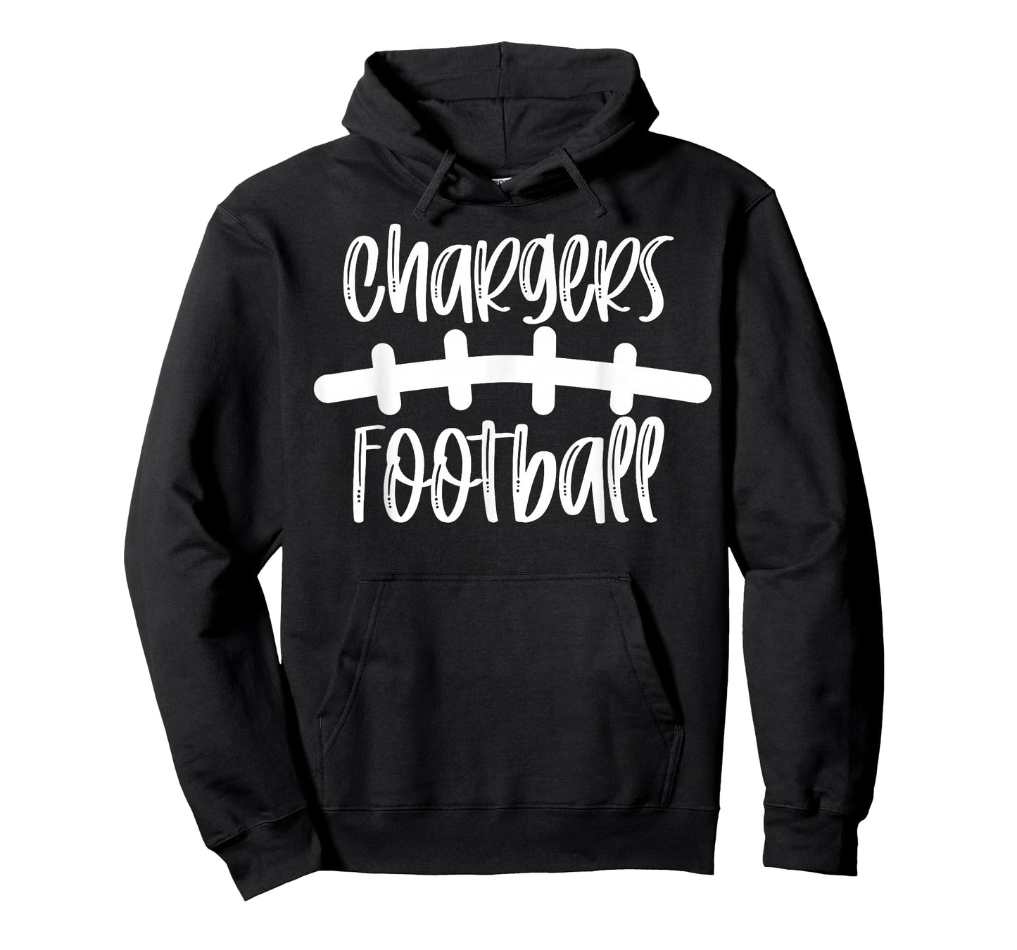 Chargers Football School Spirit Team Mascot Game Night T-Shirt