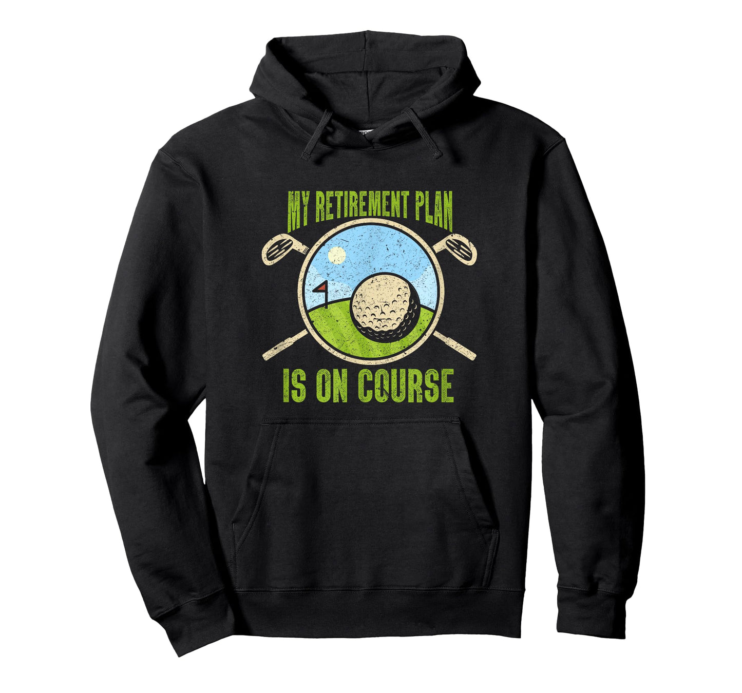 My Retirement Plan Golfing Course Retired Golf Player T-Shirt
