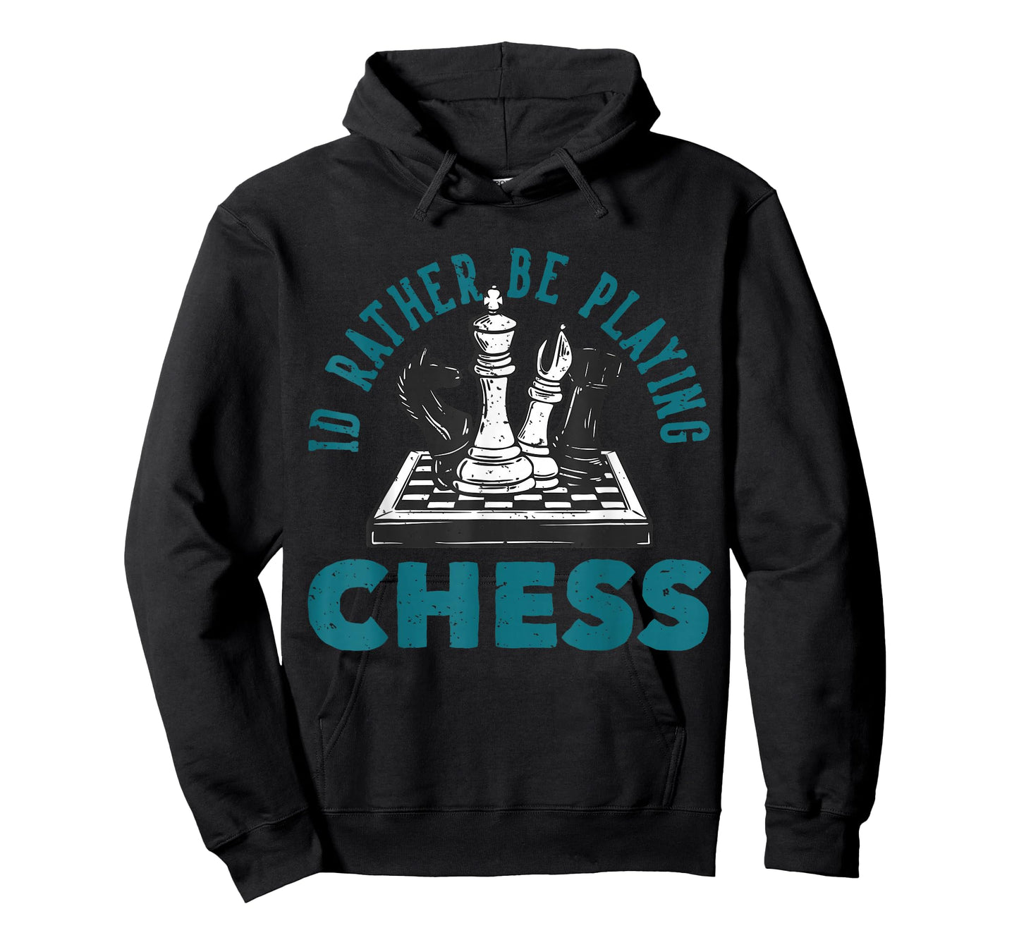 I Rather Be Playing Chessboard T-Shirt