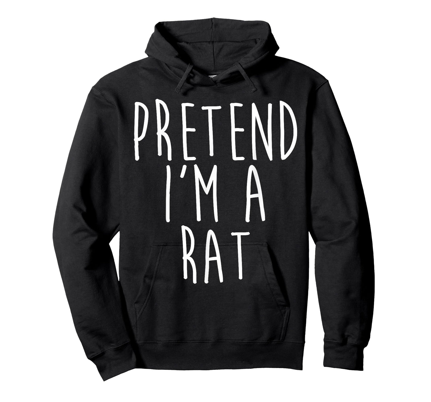 Pretend I'm A Rat Family Lazy Easy Costume Halloween Party T-Shirt