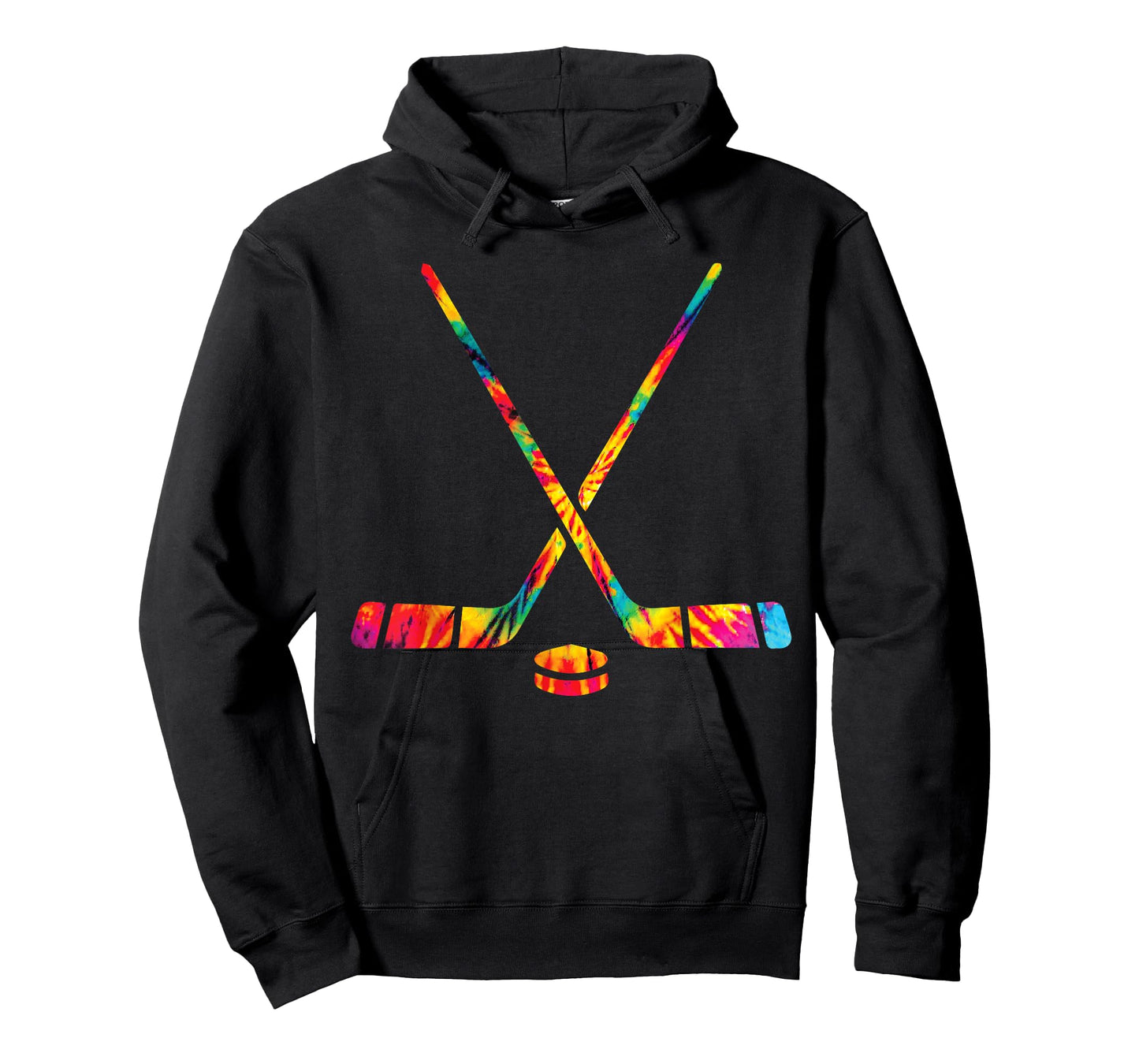 Ice Hockey Tie Dye Rainbow Kids Boys Teenage Men Girls Cool T-Shirt