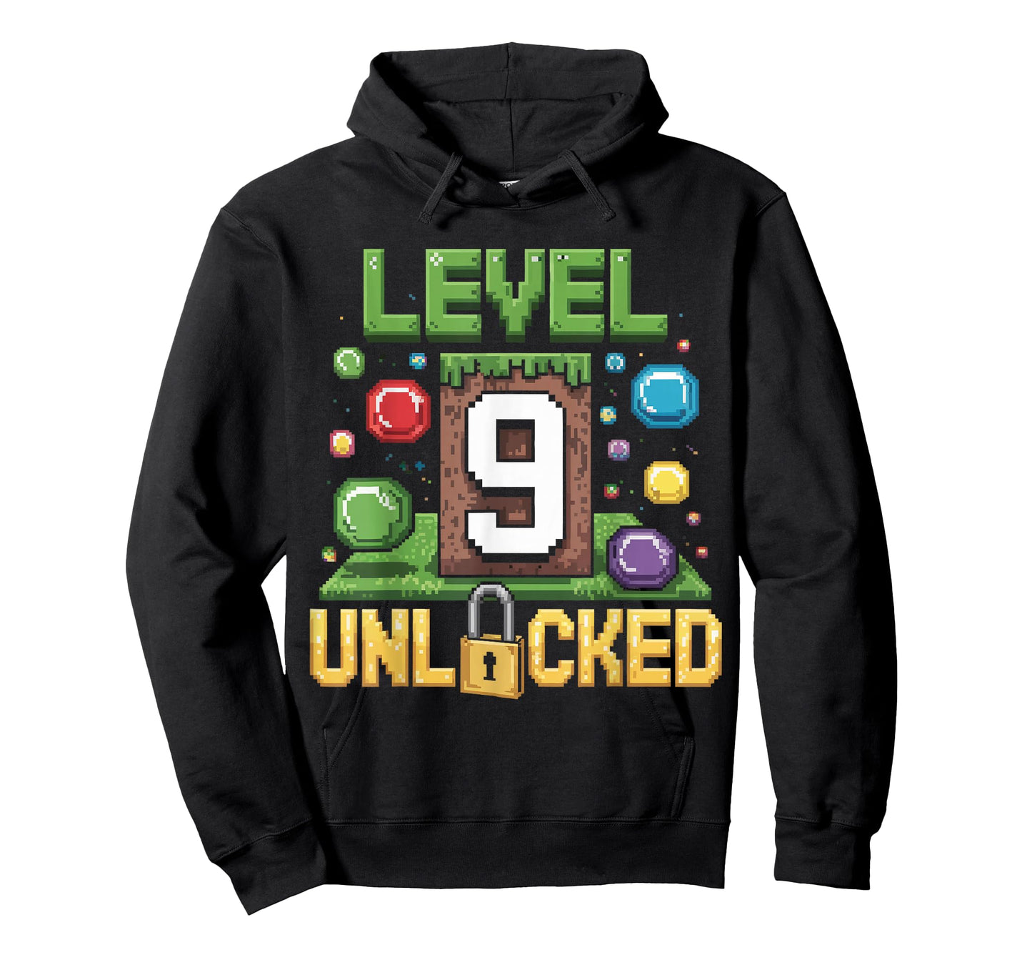 Birthday Children's Shirt Level 9 Unlocked 9 T-Shirt