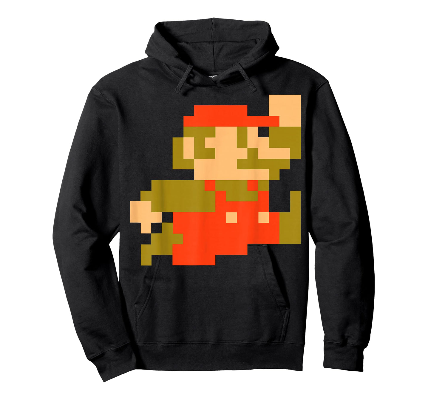 Nintendo Super Mario 8-bit Pixel Jump Graphic T-Shirt T-Shirt