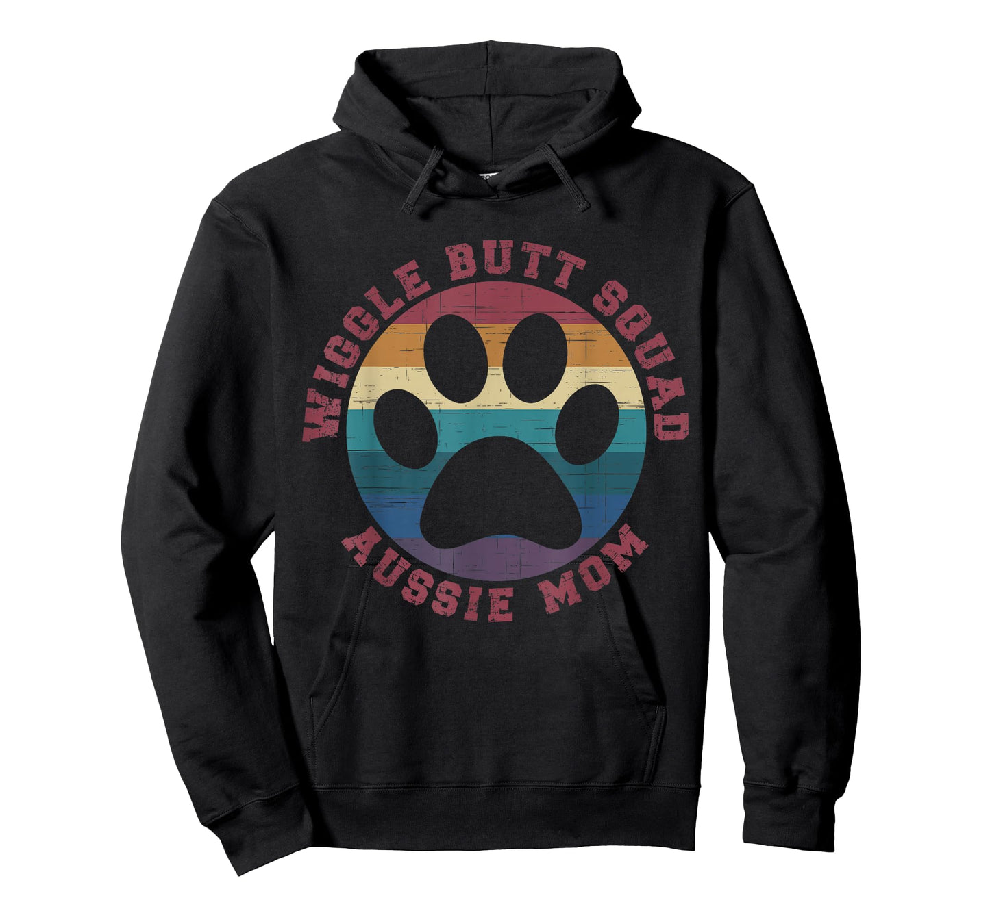 Wiggle Butt Squad Aussie Mom Australian Shepherd Lover T-Shirt