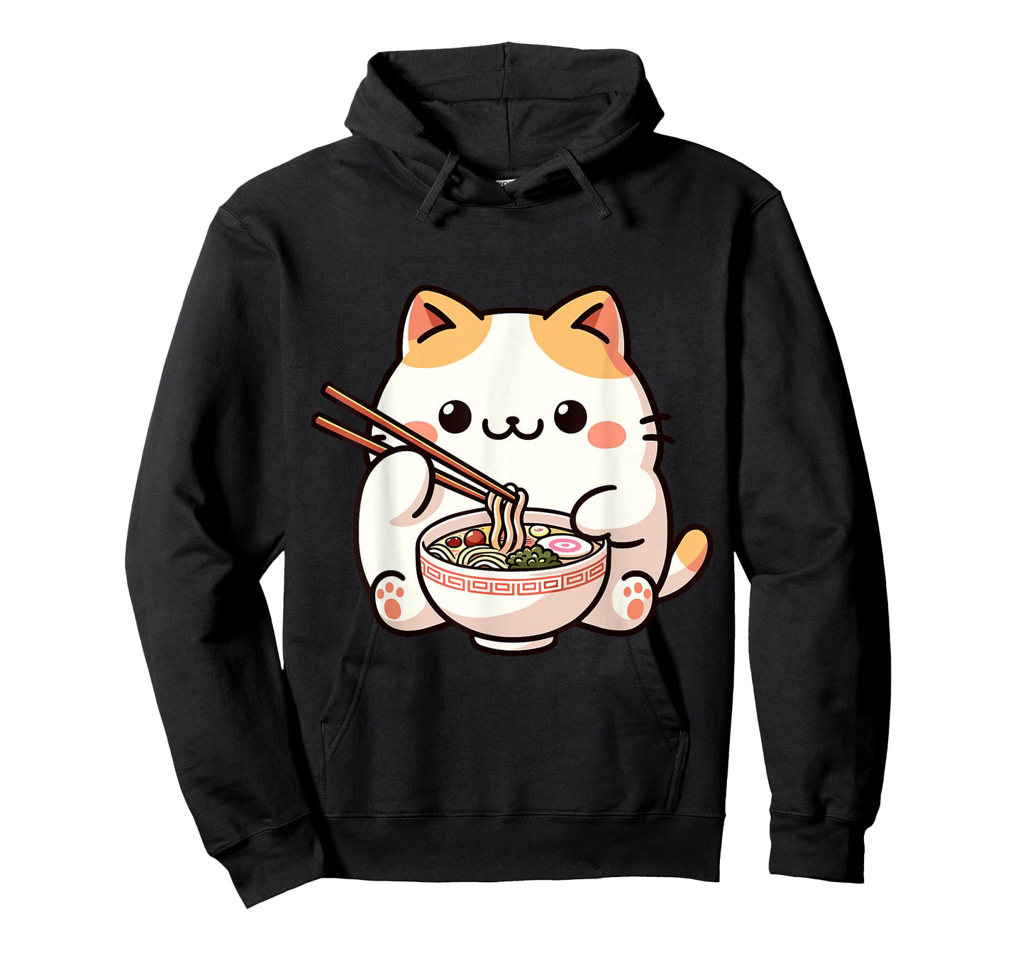 Ramen Neko Cat Anime Kawaii T-Shirt