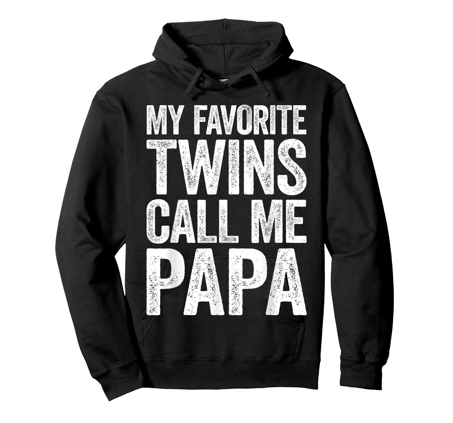 My Favorite Twins Call Me Papa Shirt Men Grandpa Fathers Day T-Shirt