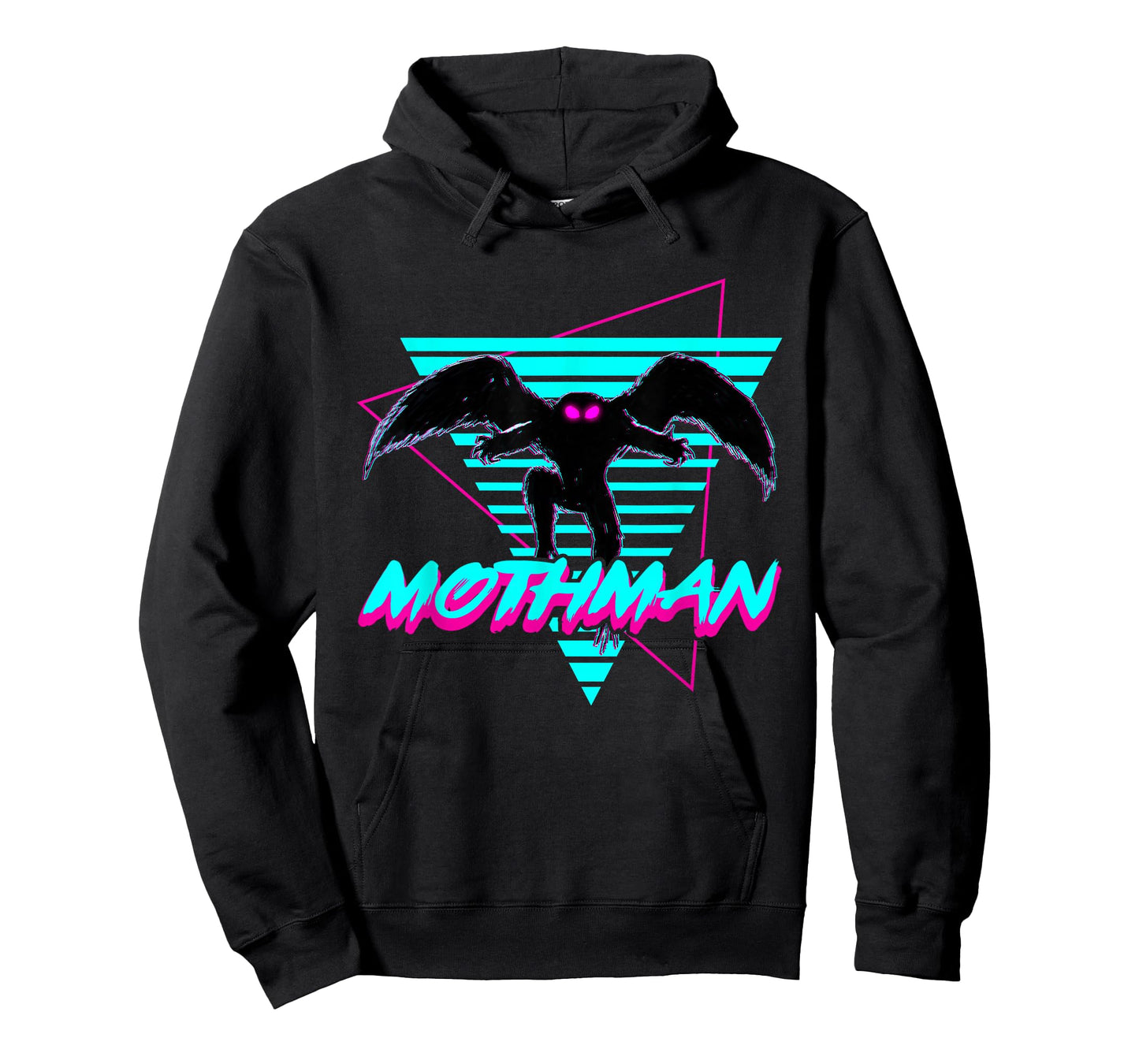 Mothman Cryptid Cryptozoology Retro T-Shirt