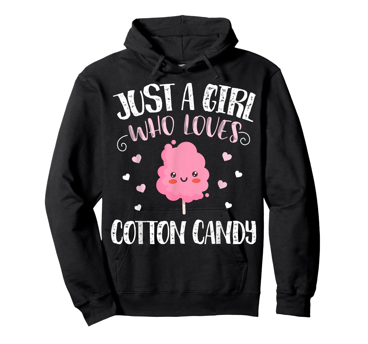 Just A Girl Who Loves Cotton Candy - Funny Cotton Candy T-Shirt