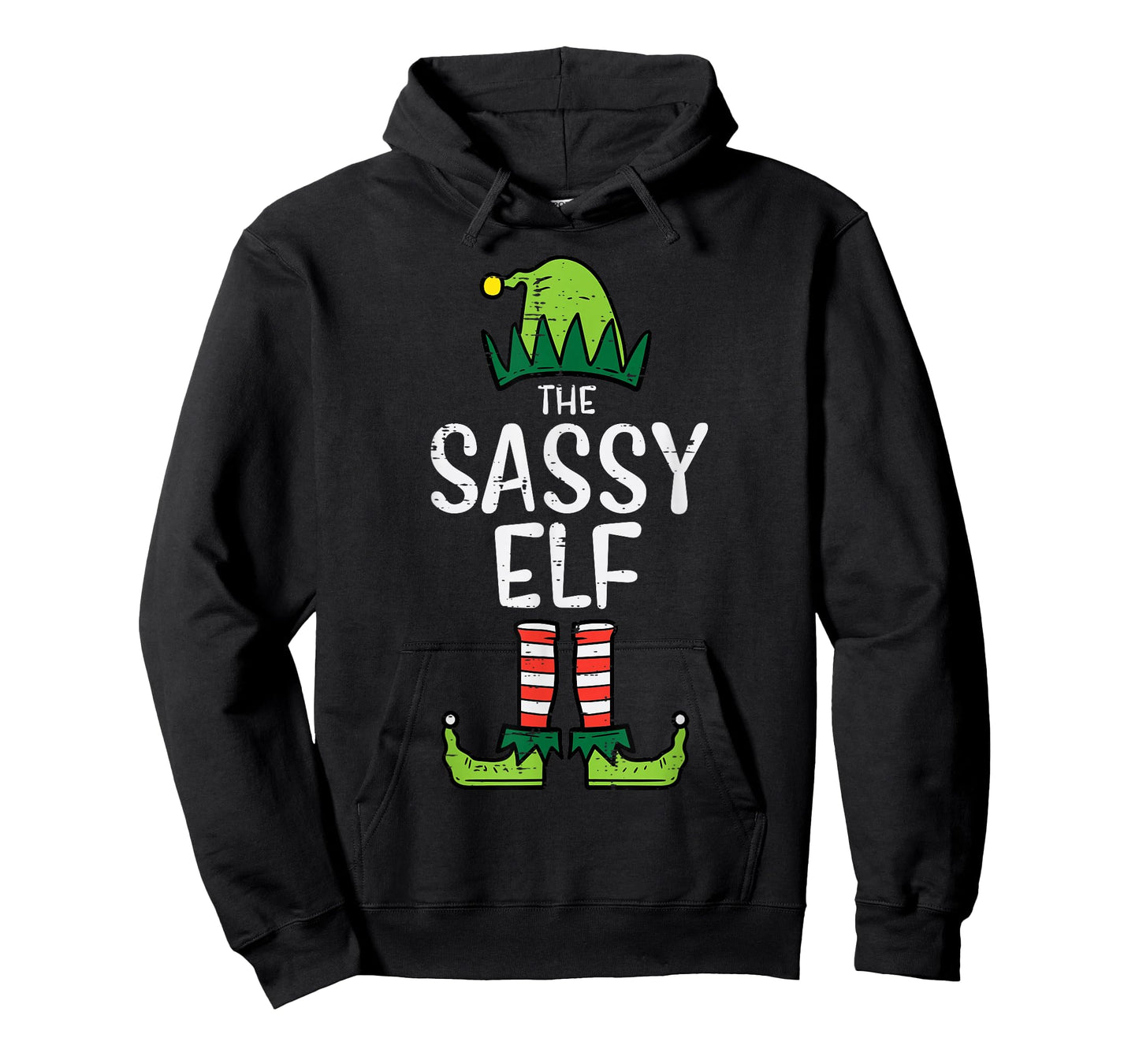 Sassy Elf Xmas Matching Christmas For Family T-Shirt