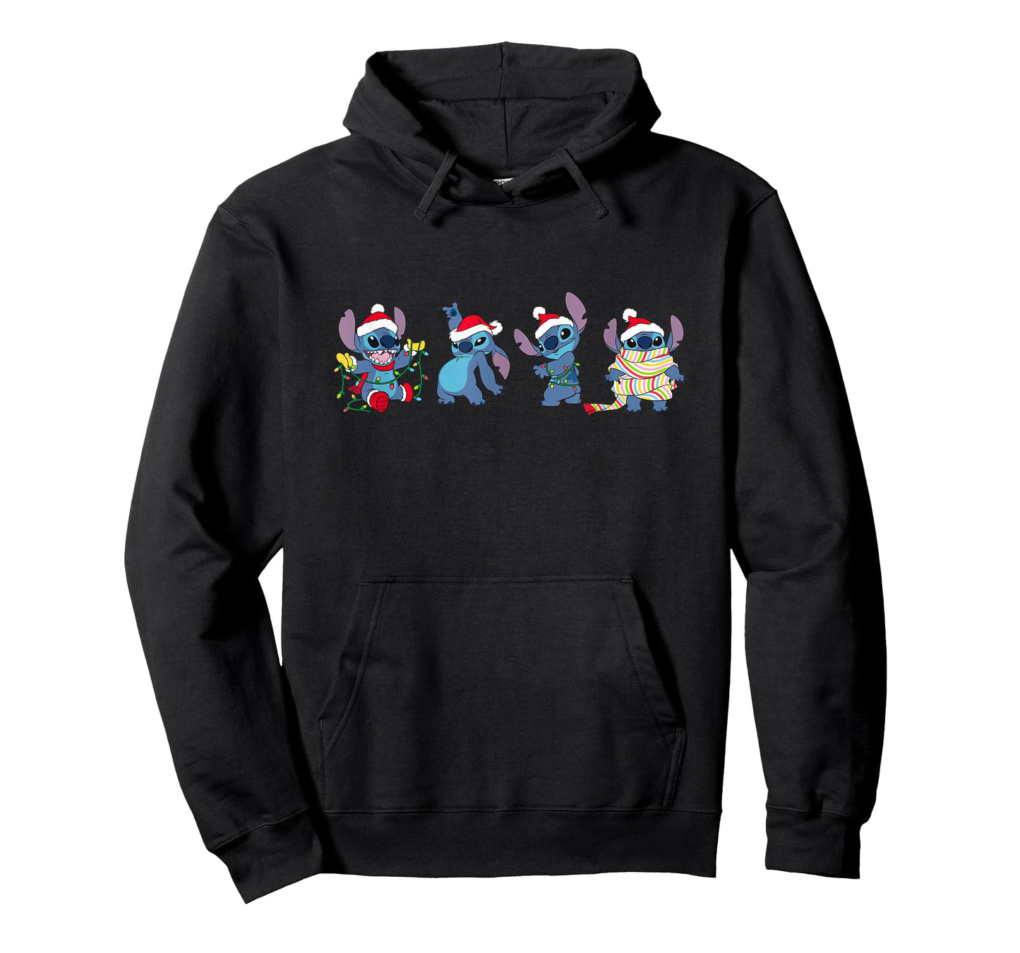 Disney Lilo & Stitch Christmas Cute Stitch Outfit Collection T-Shirt