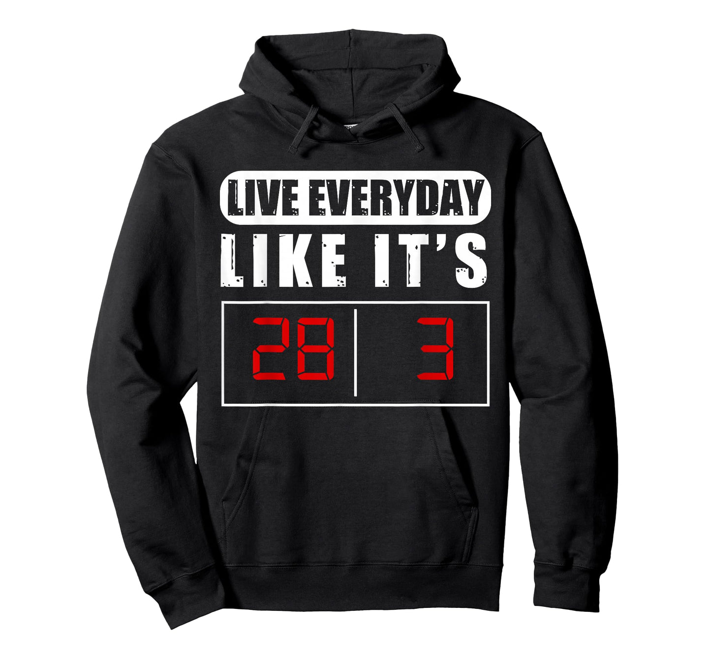 Patriotic Americans, Live Every Day Like It's 28-3 Final T-Shirt