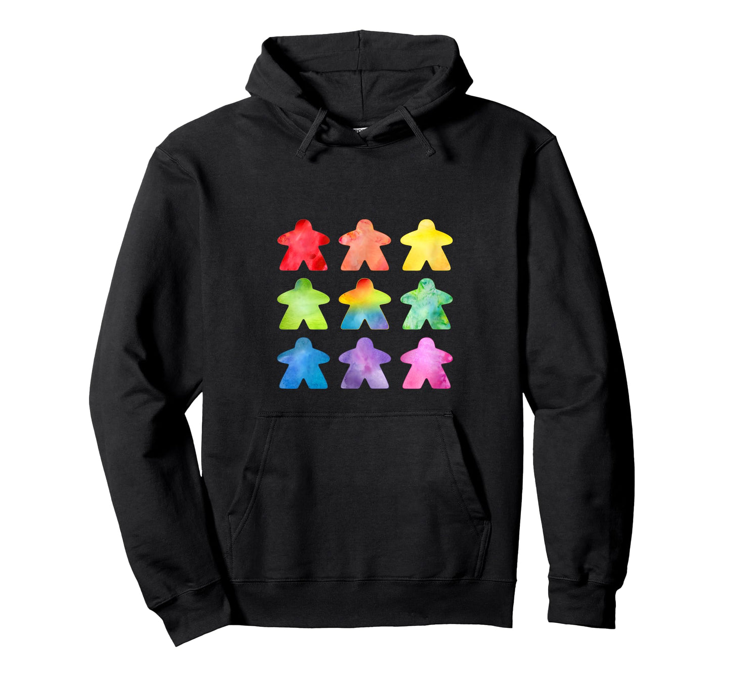 The Watercolor Meeple | Great Gift for board game geeks T-Shirt