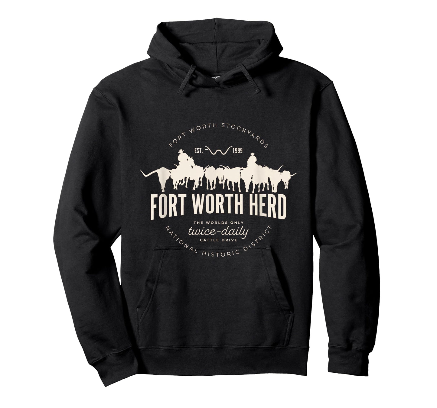 Fort Worth Texas Stockyards and Rodeo Cowboy Desig T-Shirt
