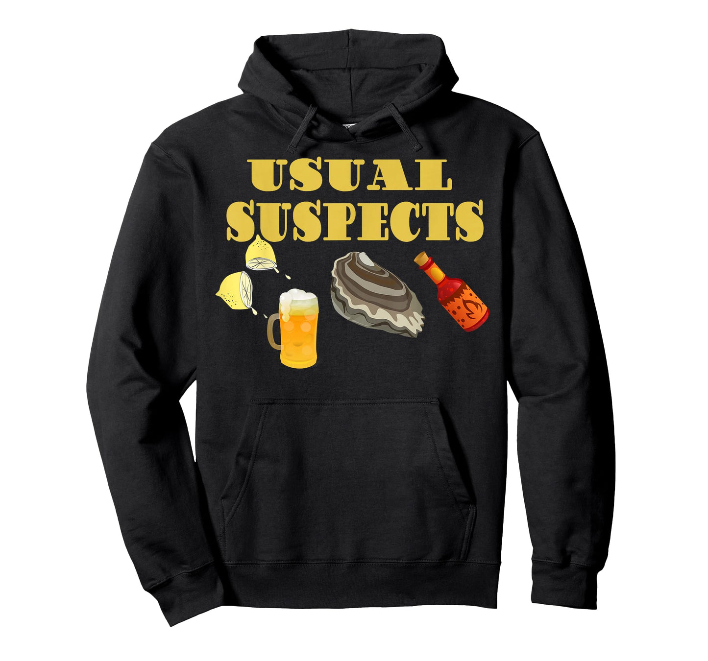 Raw Oysters Eating Oyster Party Usual Suspects Funny Saying T-Shirt