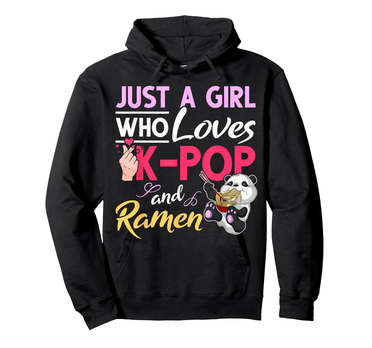 Just a girl who loves ramen and kpop music ramen T-Shirt
