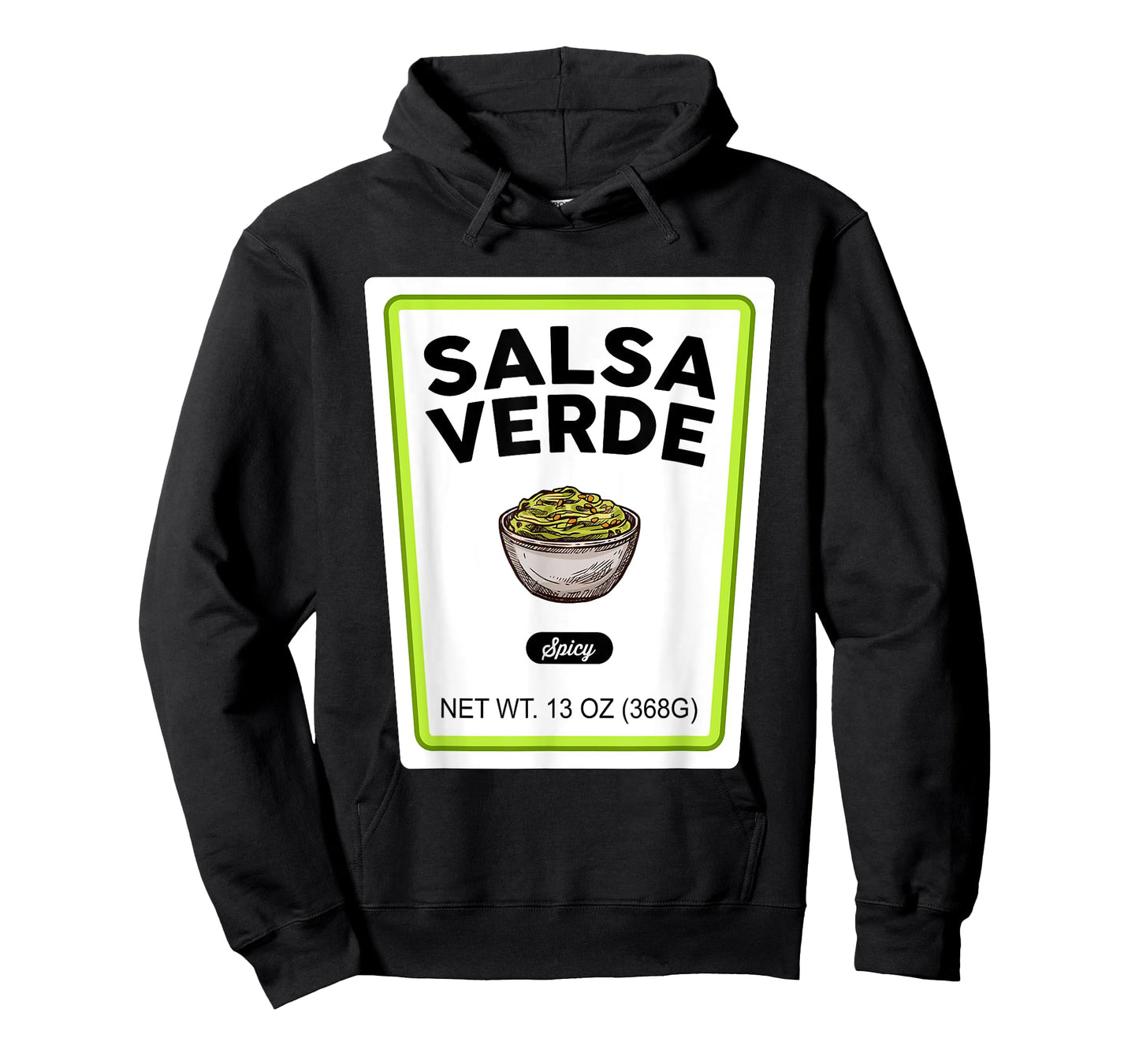 Halloween Matching Costume Salsa Verde Bottle Label T-Shirt